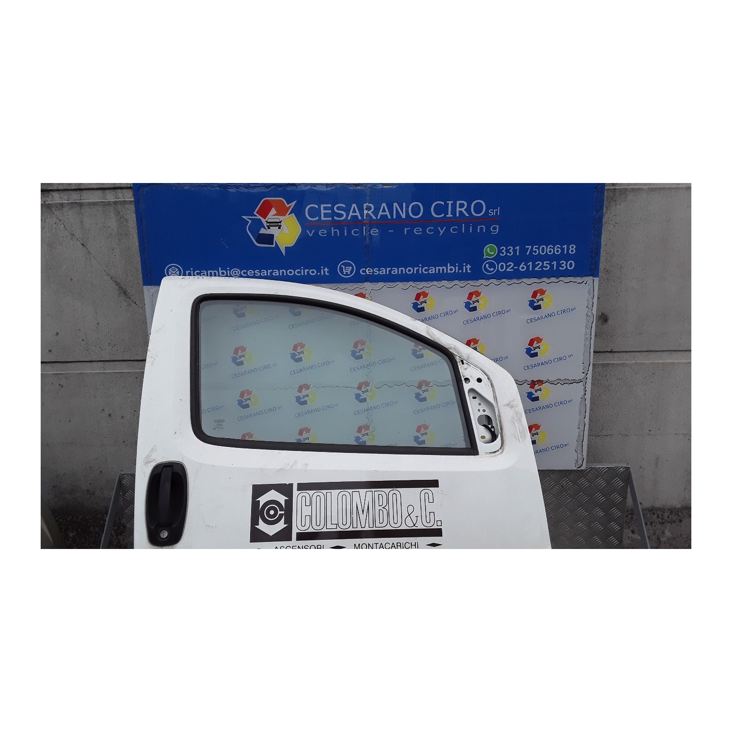 PORTA ANT. P/KIT CONFORT 1 DX. 117 FIAT FIORINO (3N) (10/07-04/16) KFT 1367185080