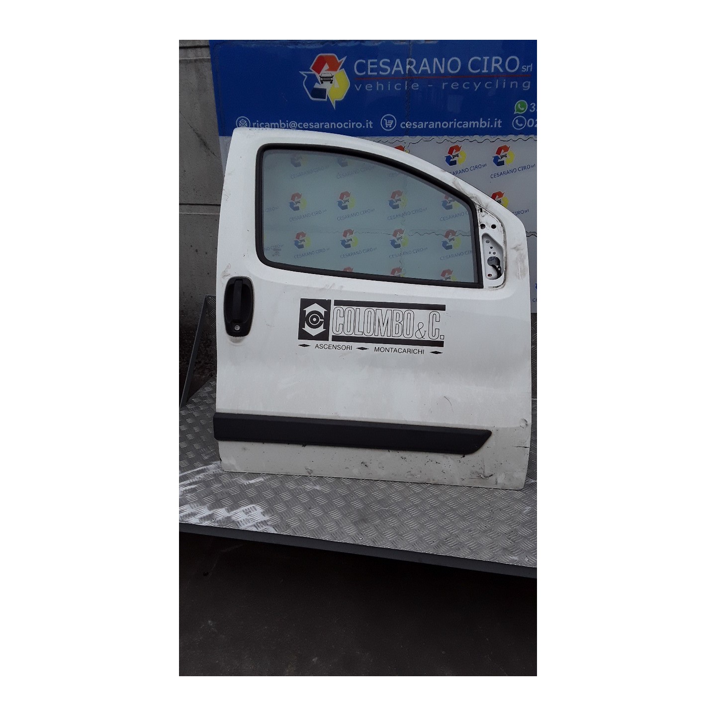 PORTA ANT. P/KIT CONFORT 1 DX. 117 FIAT FIORINO (3N) (10/07-04/16) KFT 1367185080