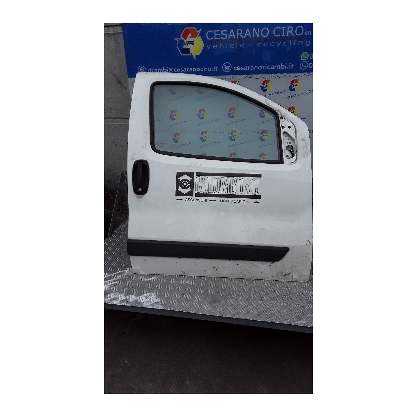 PORTA ANT. P/KIT CONFORT 1 DX. 117 FIAT FIORINO (3N) (10/07-04/16) KFT 1367185080