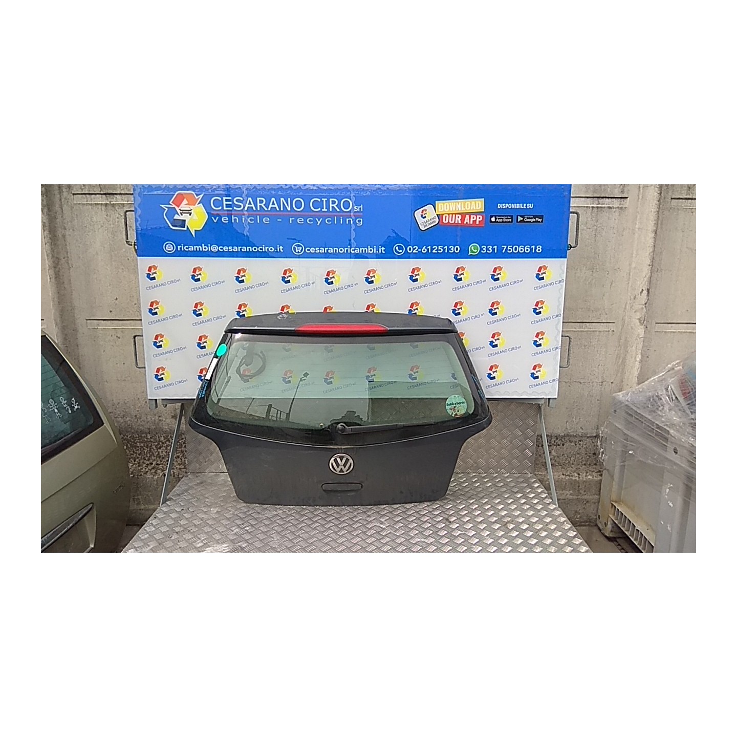 PORTELLO POST. 003 VOLKSWAGEN POLO (9N) (04/05-) BNM 6QE827025E