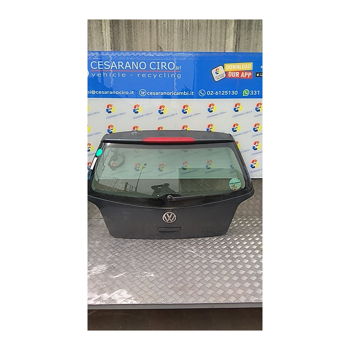 PORTELLO POST. 003 VOLKSWAGEN POLO (9N) (04/05-) BNM 6QE827025E