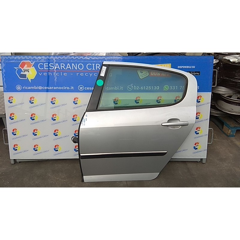 PORTA POST. SX. 019 PEUGEOT 407 (03/04-03/12) RHR 9006H5