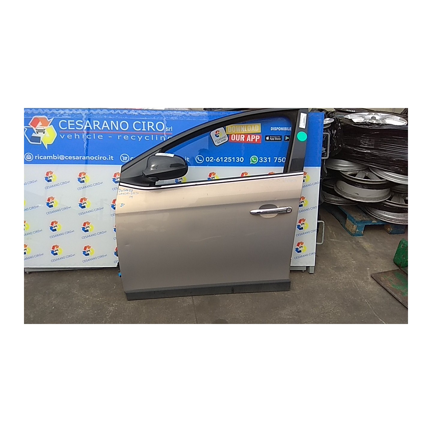 PORTA ANT. SX. 024 LANCIA DELTA (TH) (06/08-03/11) 198A4000 51808984