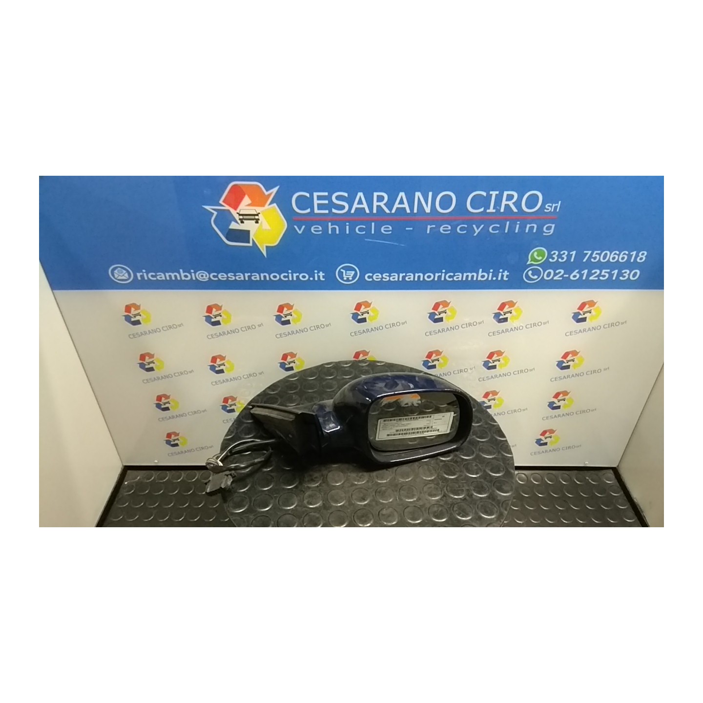 RETROVISORE EST. REGOLAZ. ELETTR. TE DX. 030 VOLKSWAGEN PASSAT (3B) (10/00-03/06) AVF 3B1857508F01C