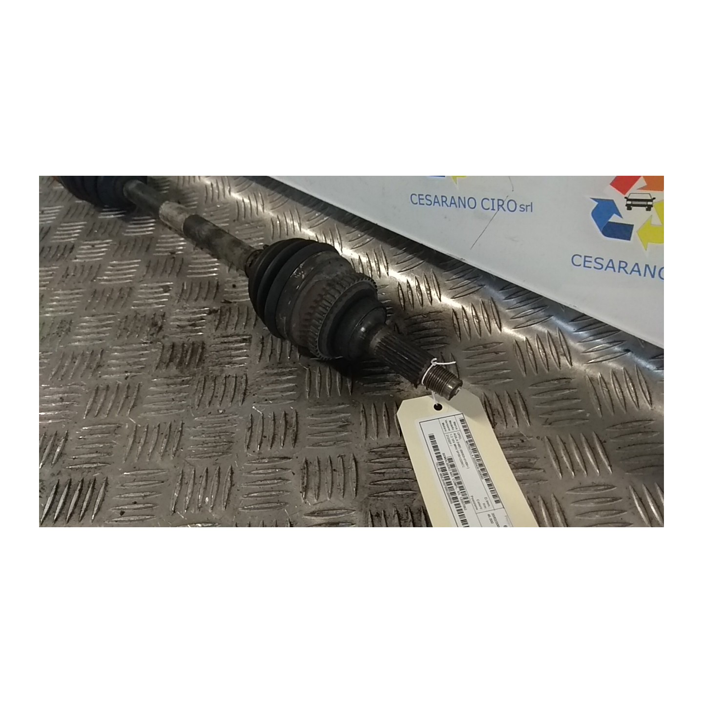 SEMIALBERO ANT. COMPL. SX. 060 OPEL AGILA (H00) (08/03-01/08) Z12XEP 13207052