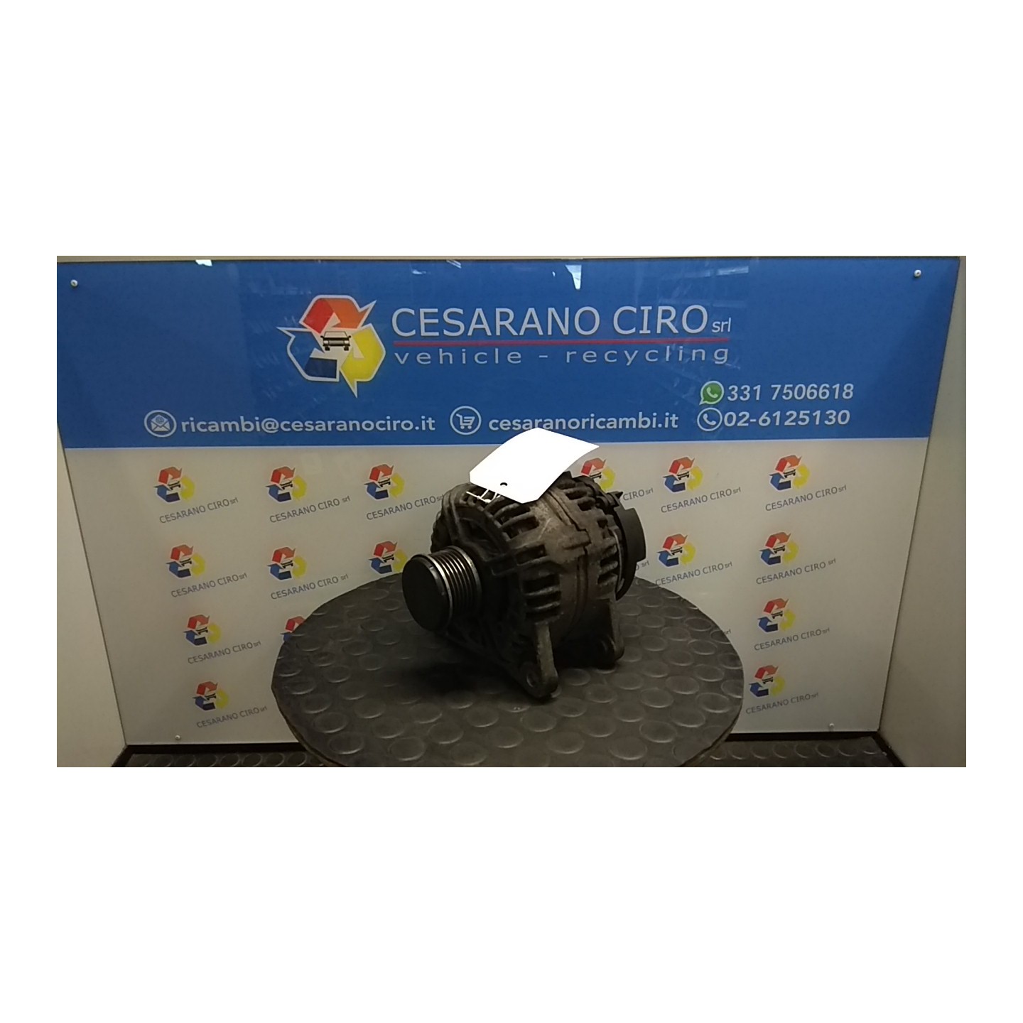 ALTERNATORE 062 RENAULT CLIO 3A SERIE (07/05-05/09) K9KT7 8200660033