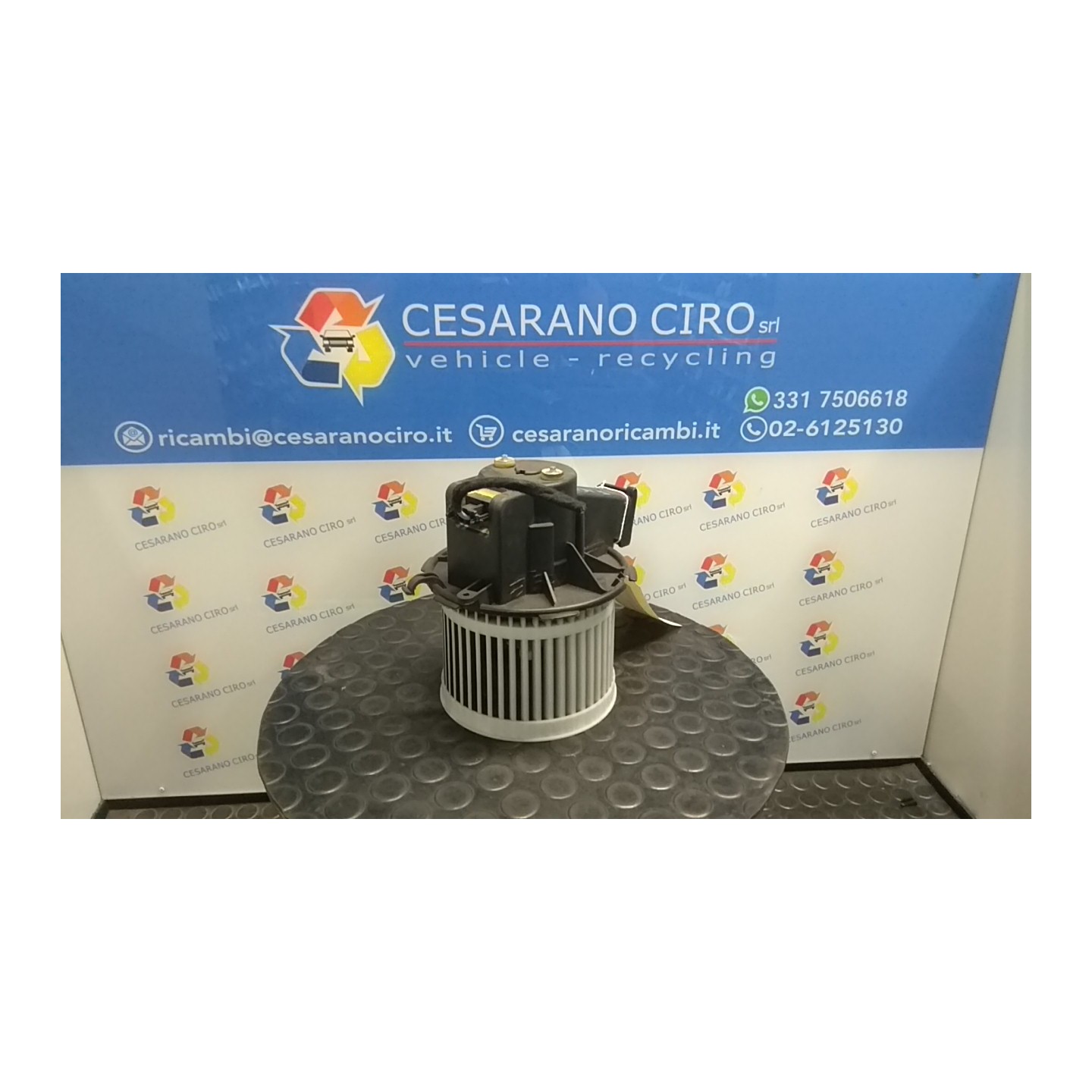 MOTORINO VENTILAZIONE ABITACOLO CLIMATIZZAZIONE MANUALE 072 FORD KA (CCU) (10/08-) 169A4000 1557648