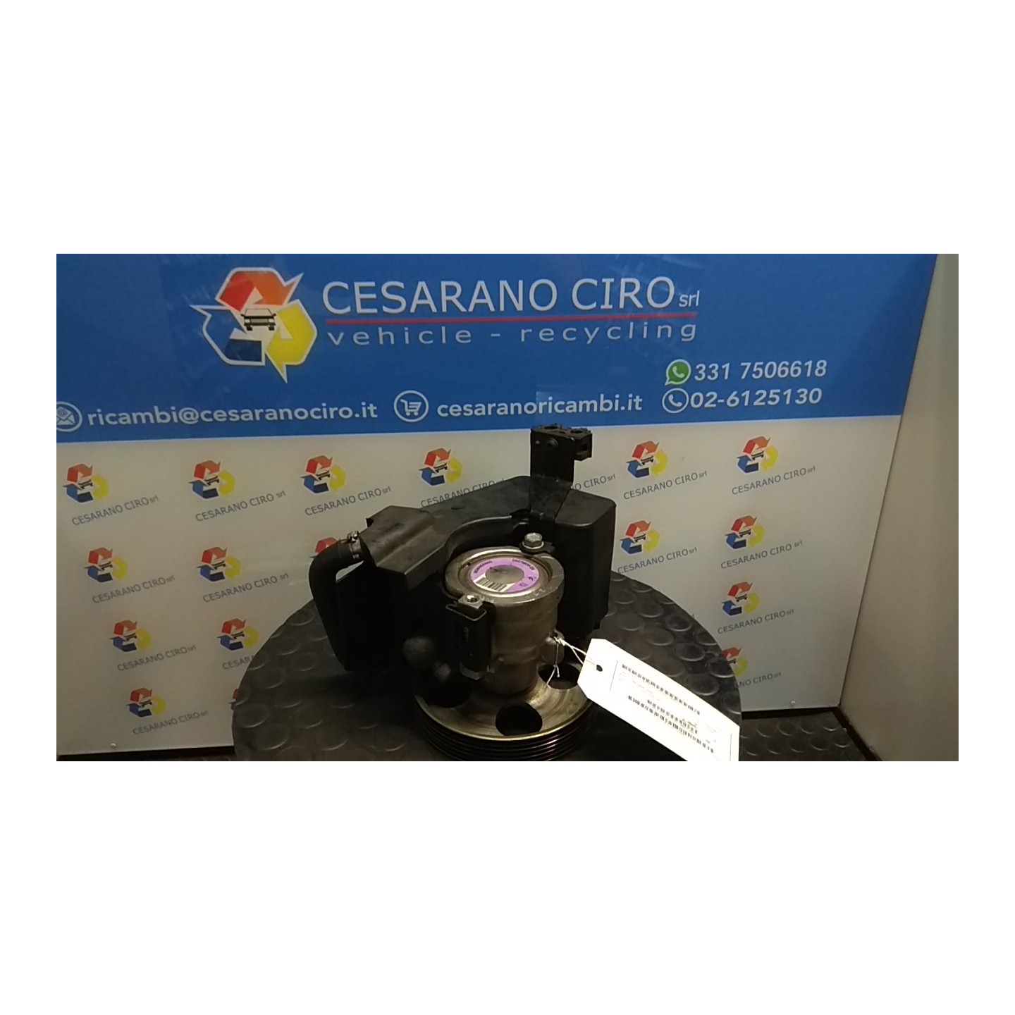 POMPA SERVOSTERZO 043 PEUGEOT 206 (09/98-06/09) KFU 9801211880