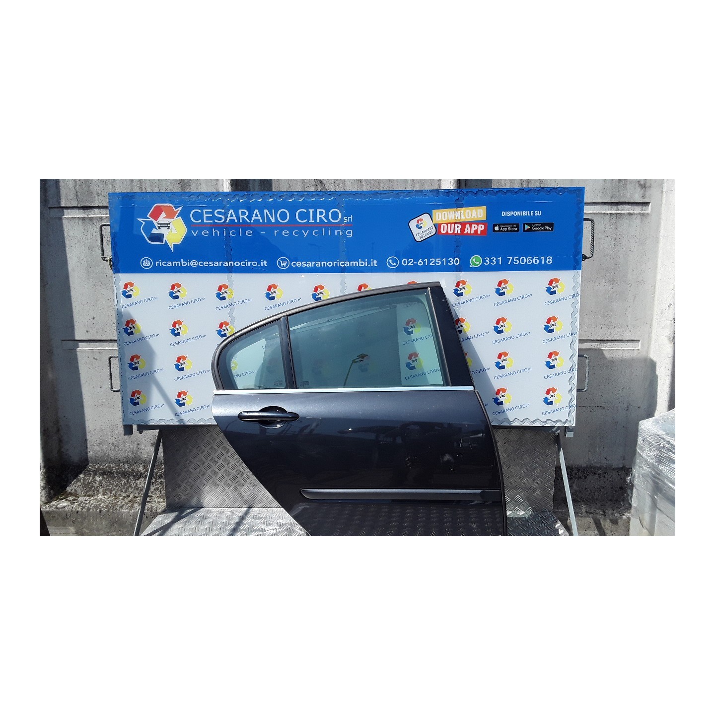 PORTA POST. DX. 018 RENAULT LAGUNA 3A SERIE (09/07-) M9RL8 821000022R