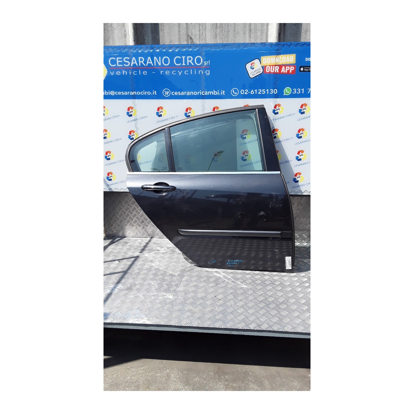 PORTA POST. DX. 018 RENAULT LAGUNA 3A SERIE (09/07-) M9RL8 821000022R
