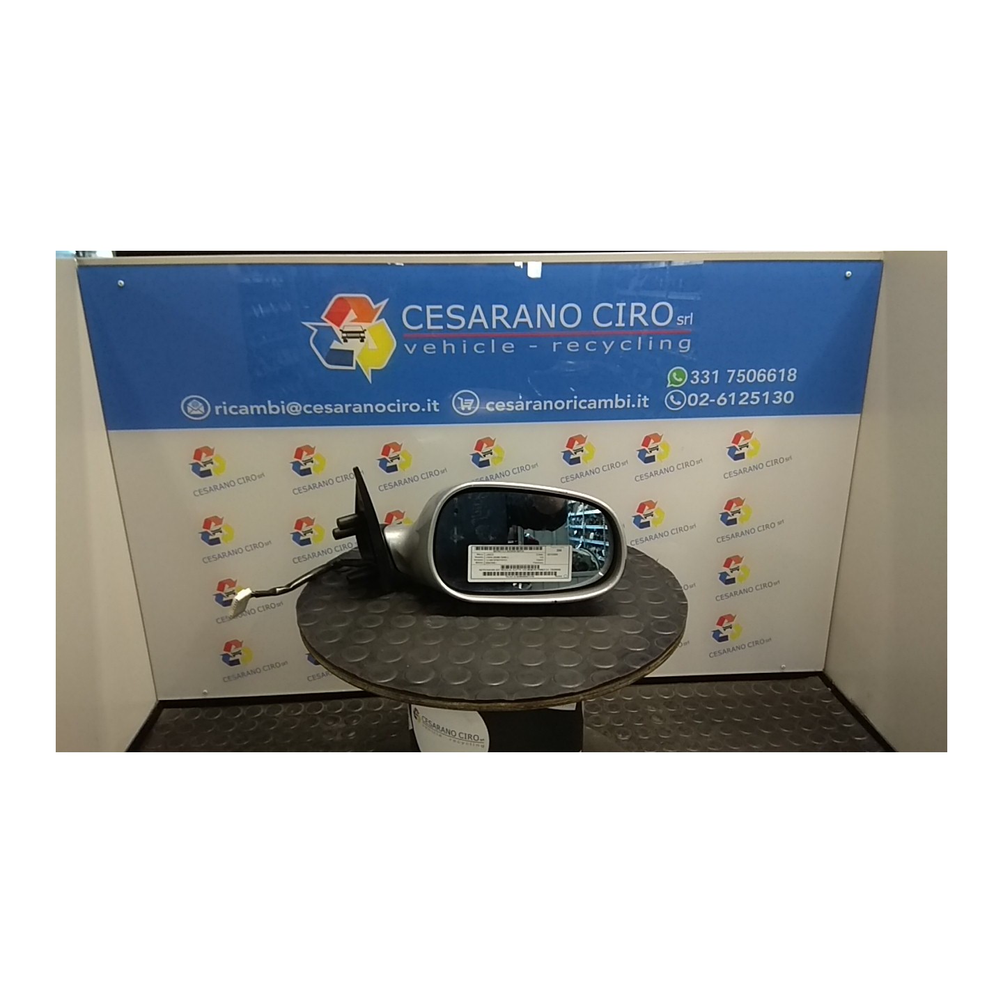 RETROVISORE EST. REGOLAZ. ELETTR. ASS.MEMORY,PRIMER DX. 134 LANCIA LYBRA (05/99-10/06) 839A7000 735266988