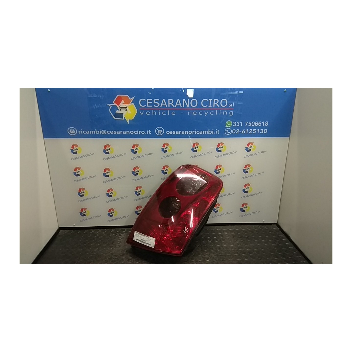 FANALE POST. SX. 147 PEUGEOT 407 (03/04-03/12) RHR 6350GC
