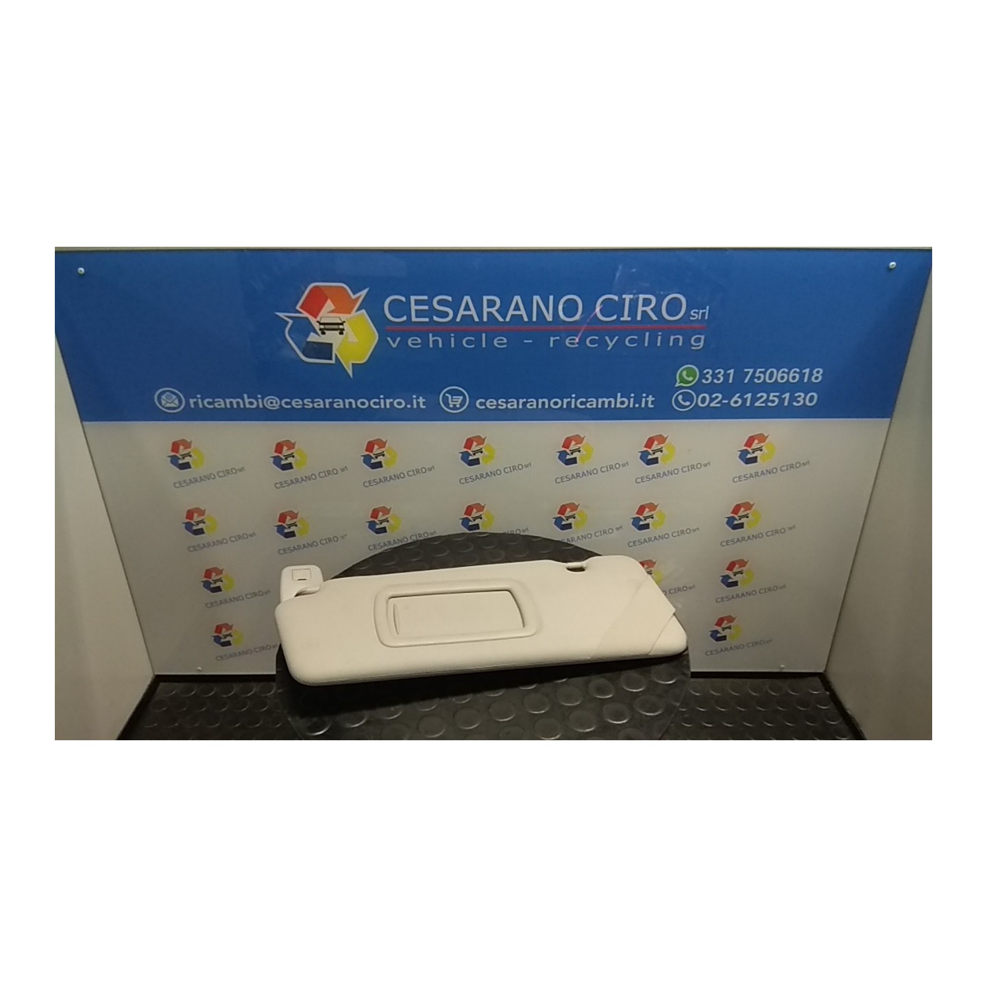ALETTA PARASOLE PARABREZZA SX. 149 RENAULT LAGUNA 3A SERIE (09/07-) M9RL8 964010001R