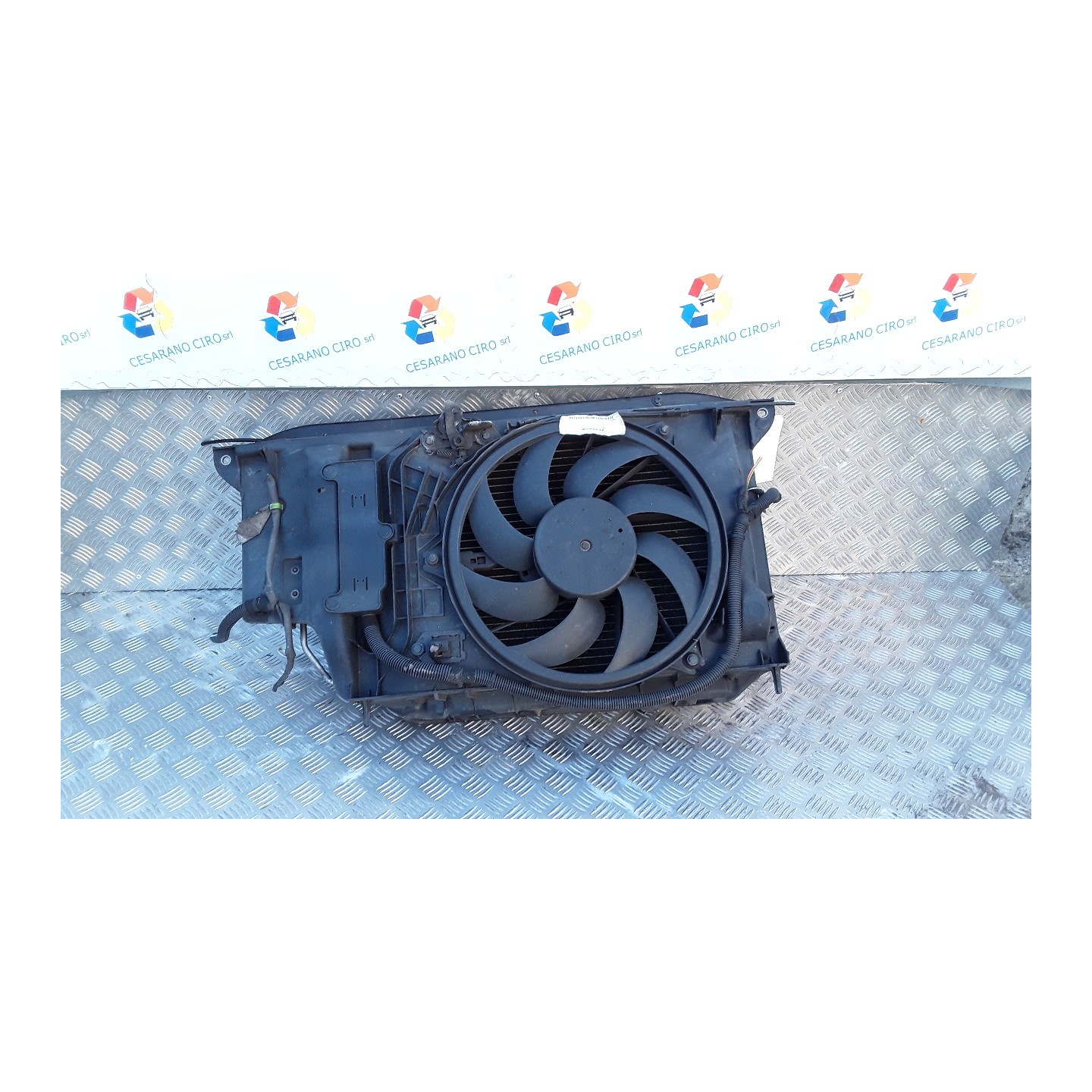 FRONTALE COMPLETO DI RADIATORI 198 PEUGEOT 206 (09/98-06/09) KFU NBA006017019105