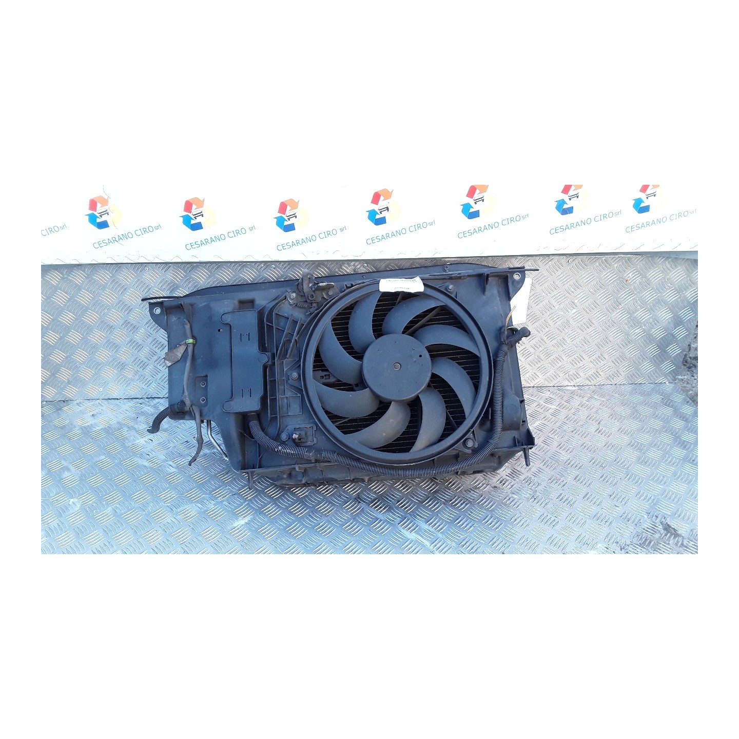 FRONTALE COMPLETO DI RADIATORI 198 PEUGEOT 206 (09/98-06/09) KFU NBA006017019105