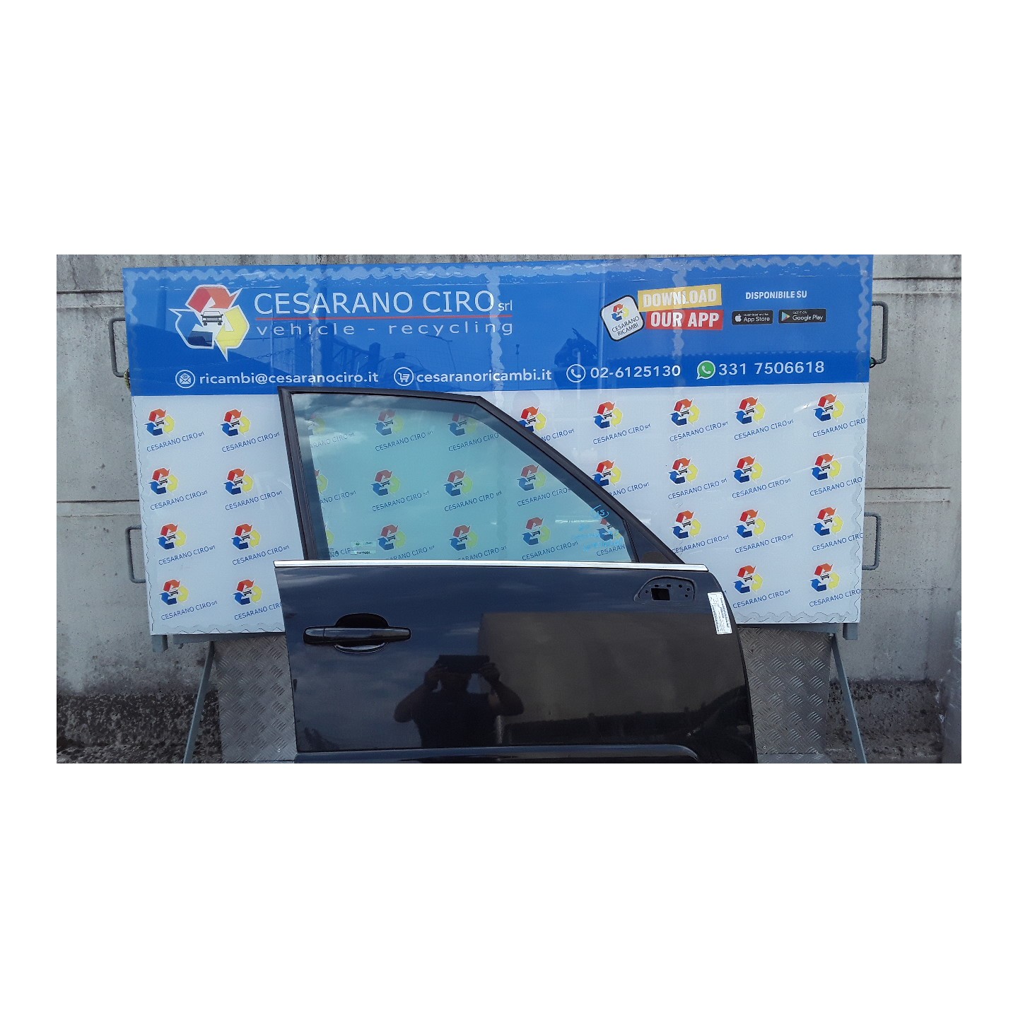 PORTA ANT. DX. 207 CITROEN C4 PICASSO (09/06-08/13) RHJ 9004Y0