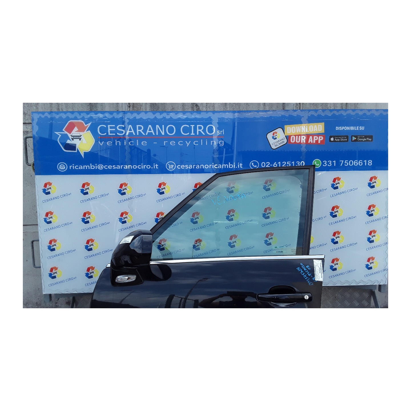 PORTA ANT. SX. 208 CITROEN C4 PICASSO (09/06-08/13) RHJ 9002X7