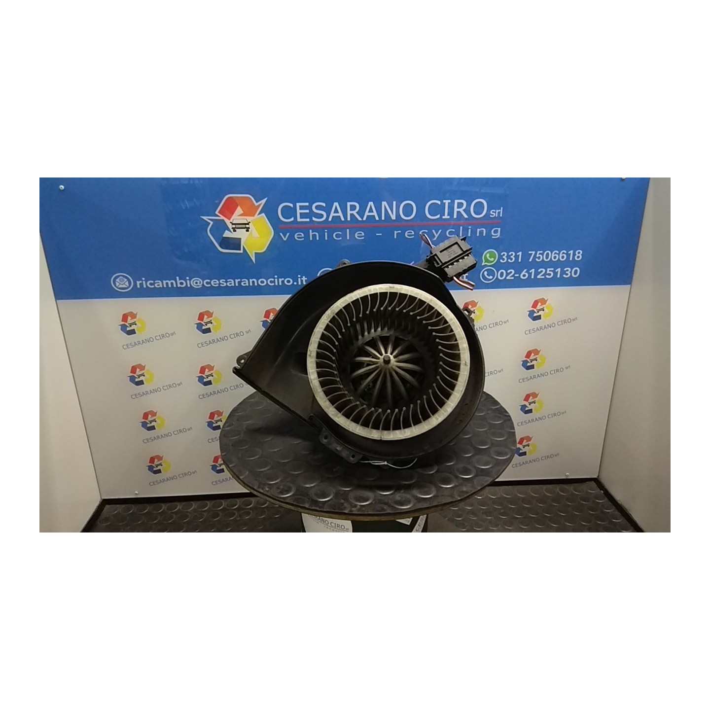 MOTORINO VENTILAZIONE ABITACOLO C/A/C 002 SKODA FABIA (6Y) (01/00-11/07) BUD 6Q1820015H