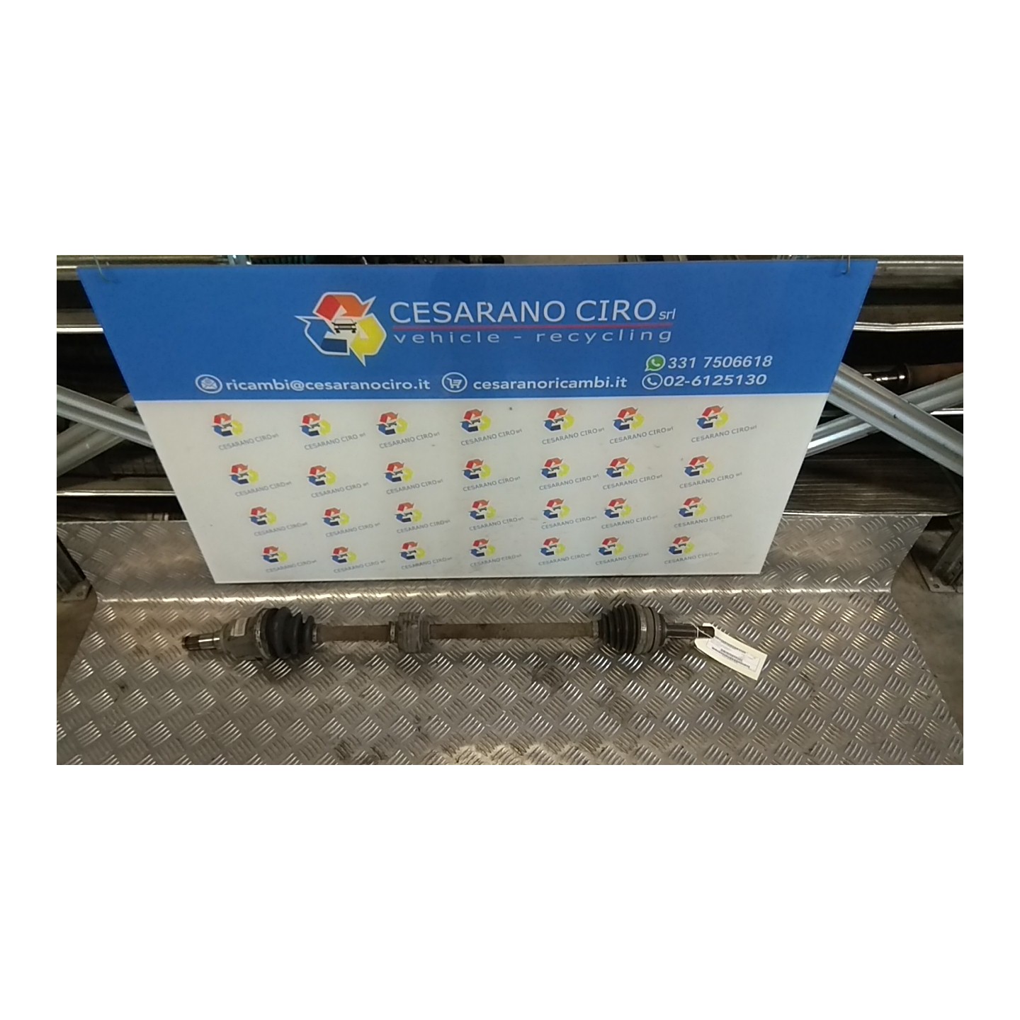SEMIALBERO ANT. COMPL. DX. 124 TOYOTA PRIUS 2A SERIE (02/04-06/10) 1NZFXE 4341047020