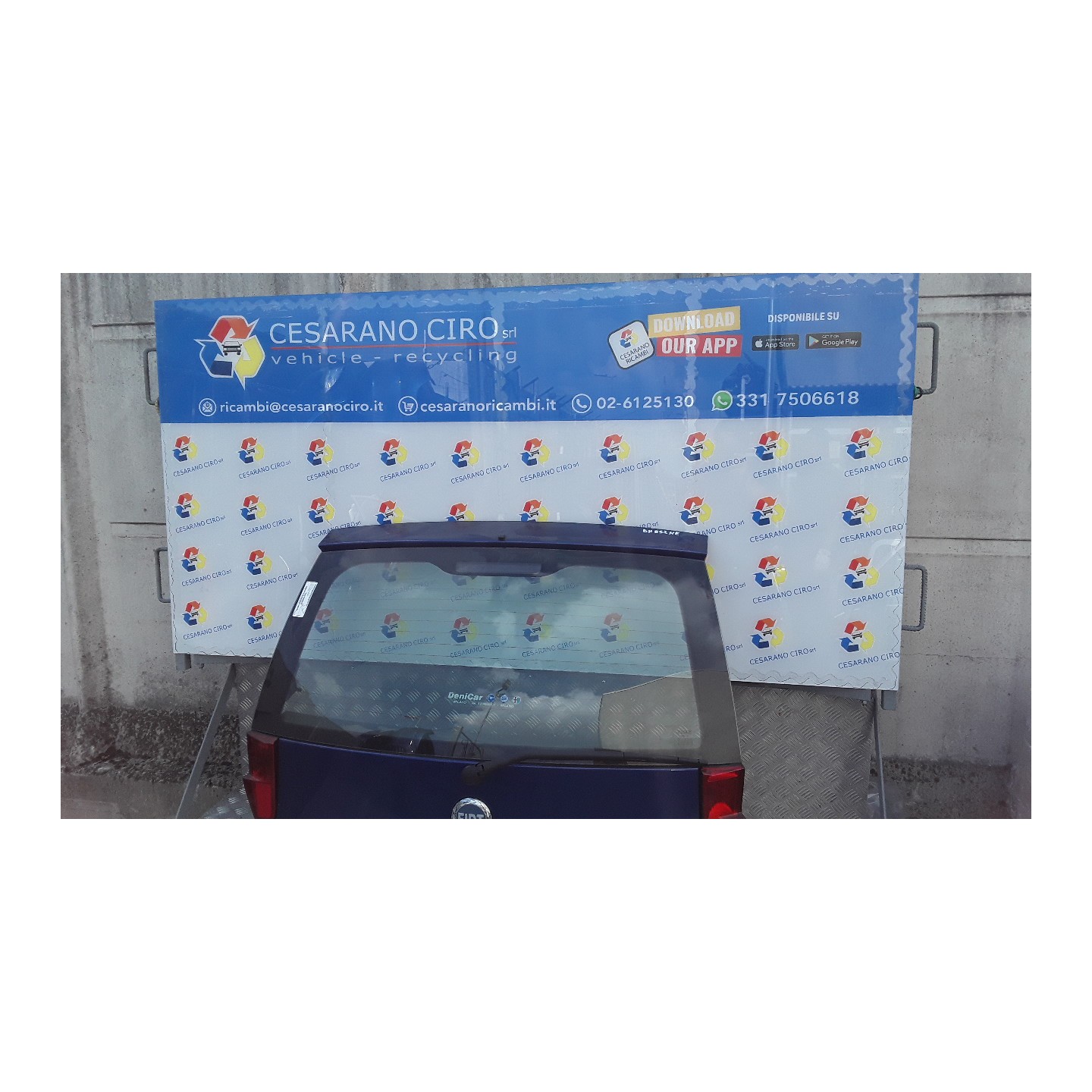 PORTELLO POST. 097 FIAT PUNTO (2U) (07/03-01/07) 188A4000 51701481
