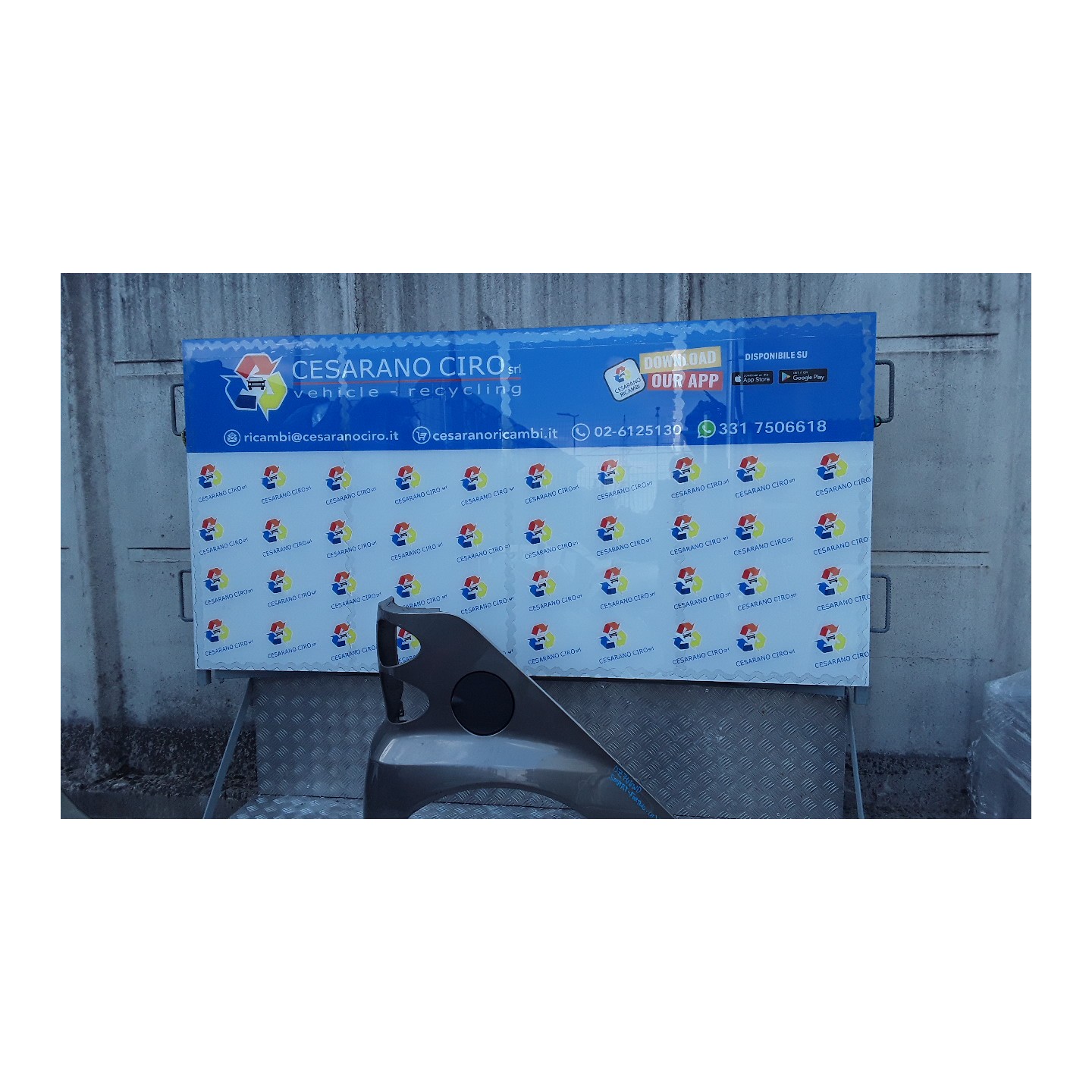 PARAFANGO POST. PARTE INF. DX. 110 SMART FORTWO (A/C451) (01/07-12/11) 3B21 A4518820201CA3L