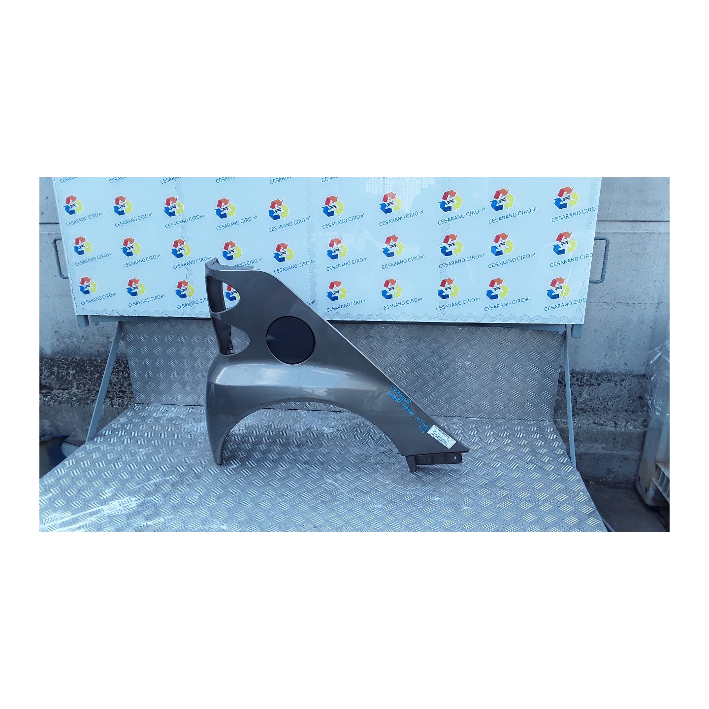 PARAFANGO POST. PARTE INF. DX. 110 SMART FORTWO (A/C451) (01/07-12/11) 3B21 A4518820201CA3L