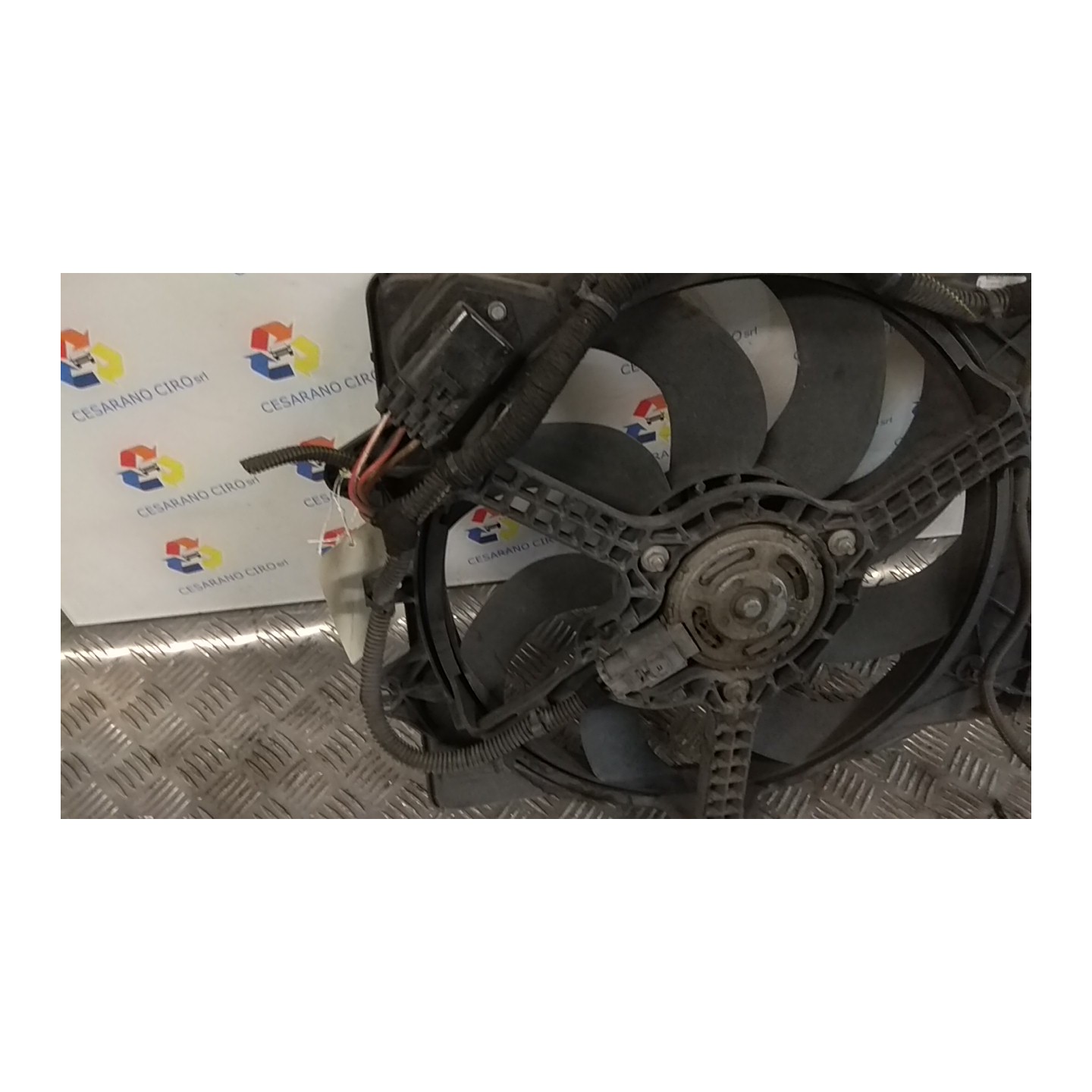 ELETTROVENTOLA 384MM 197 OPEL CORSA (S07) (07/06-02/11) Z13DTJ 55702058