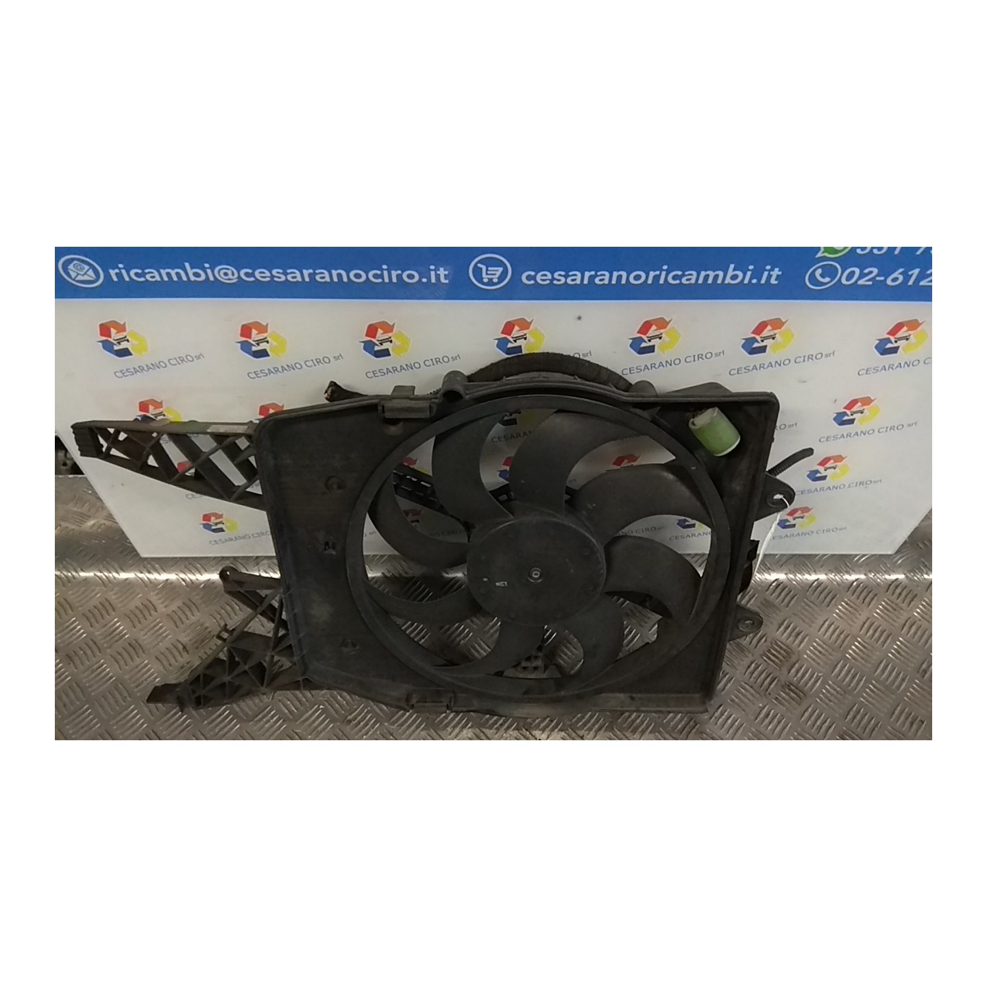 ELETTROVENTOLA 384MM 197 OPEL CORSA (S07) (07/06-02/11) Z13DTJ 55702058