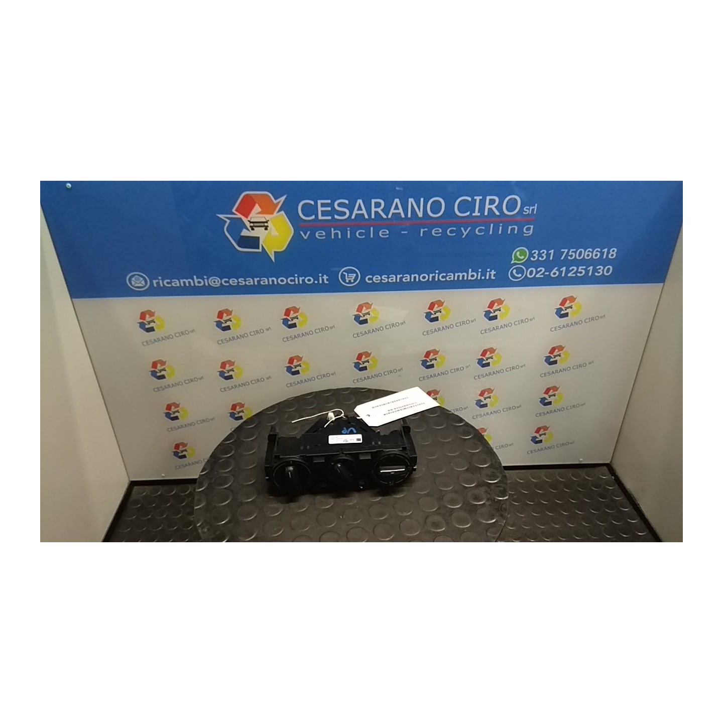 BLOCCO COMANDO CLIMATIZZAZIONE 247 VOLKSWAGEN UP! (06/16-) CPG 1S0819045MOQN