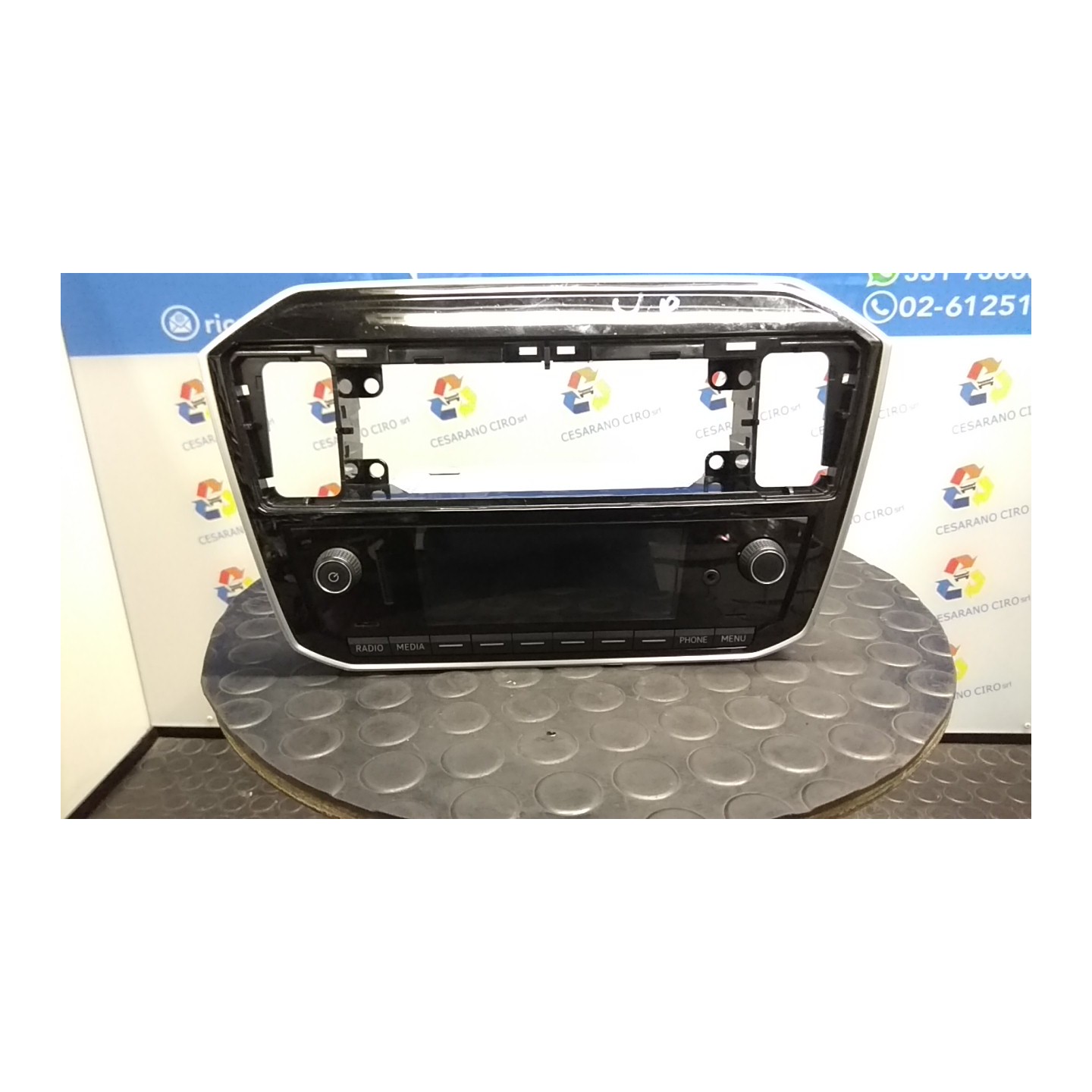 AUTORADIO 249 VOLKSWAGEN UP! (06/16-) CPG NB5626023092012