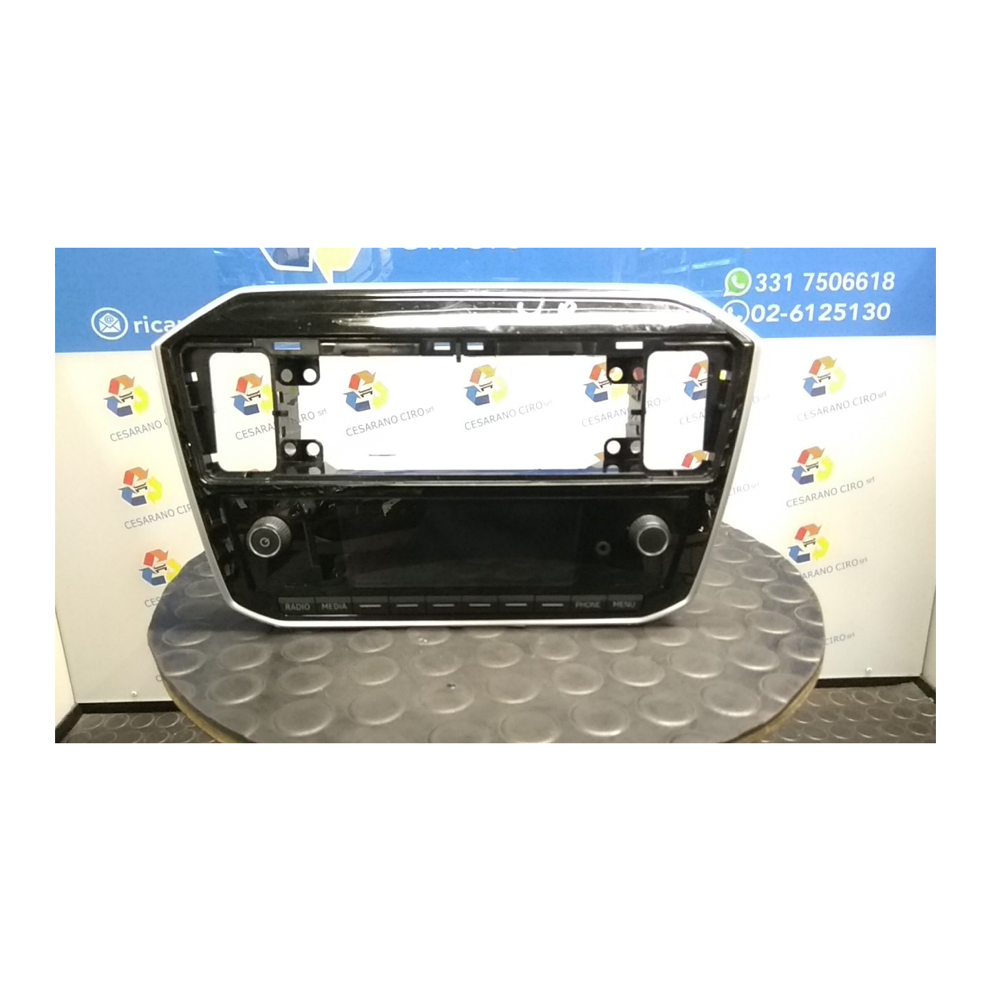 AUTORADIO 249 VOLKSWAGEN UP! (06/16-) CPG NB5626023092012