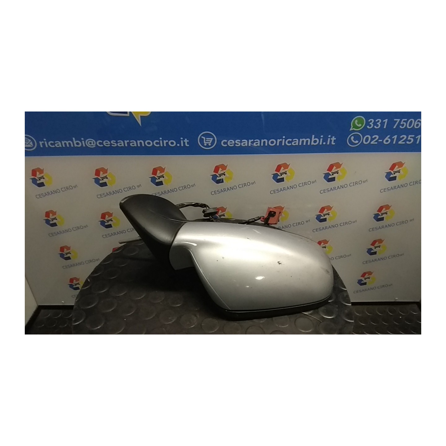 RETROVISORE EST. RIBALTABILE ELETTRIC. DX. 275 PEUGEOT 407 (03/04-03/12) 9HZ 8153ZC