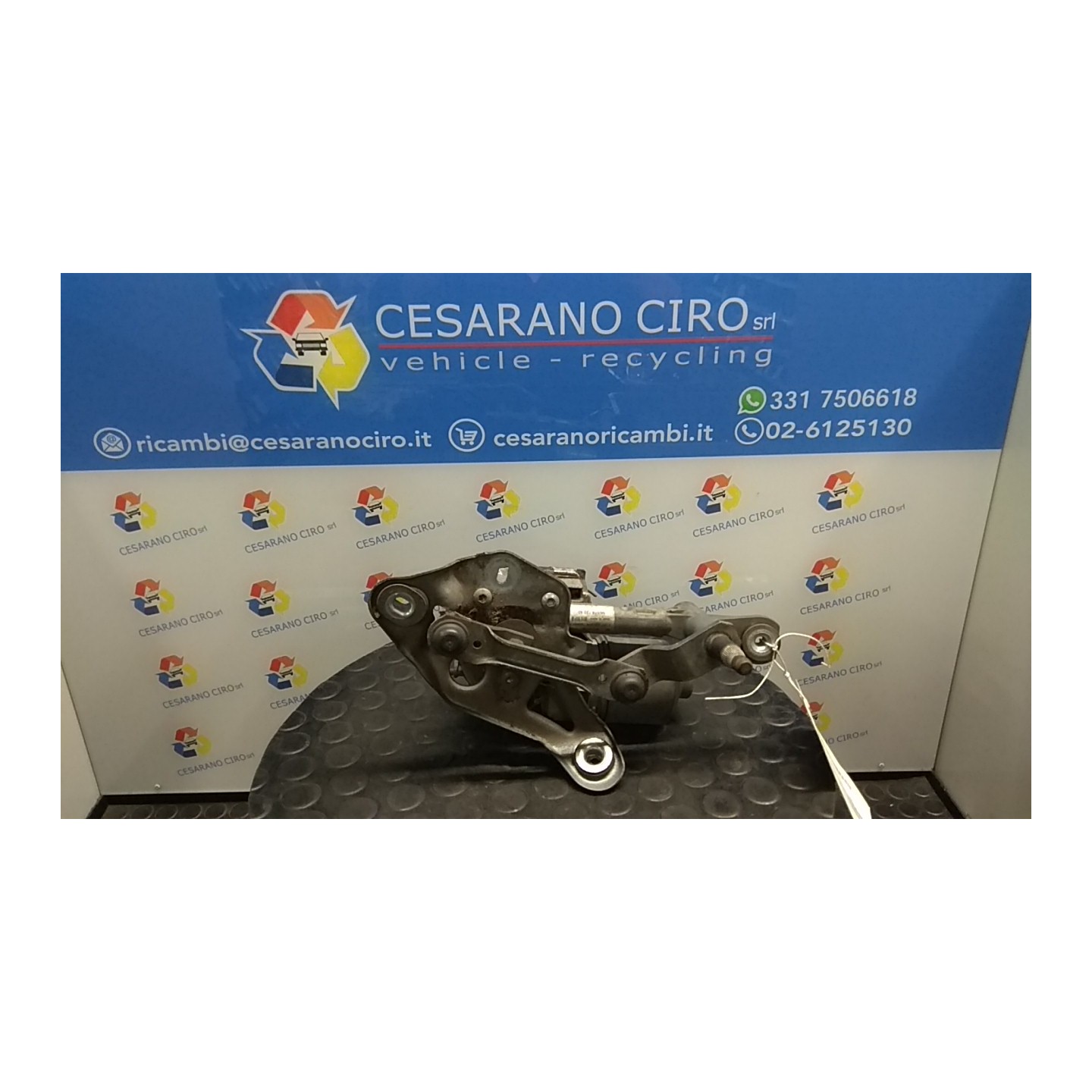 MECCANISMO TERGIPARABREZZA CON MOTORINO DX 282 PEUGEOT 407 (03/04-03/12) 9HZ NB3753017029004DX