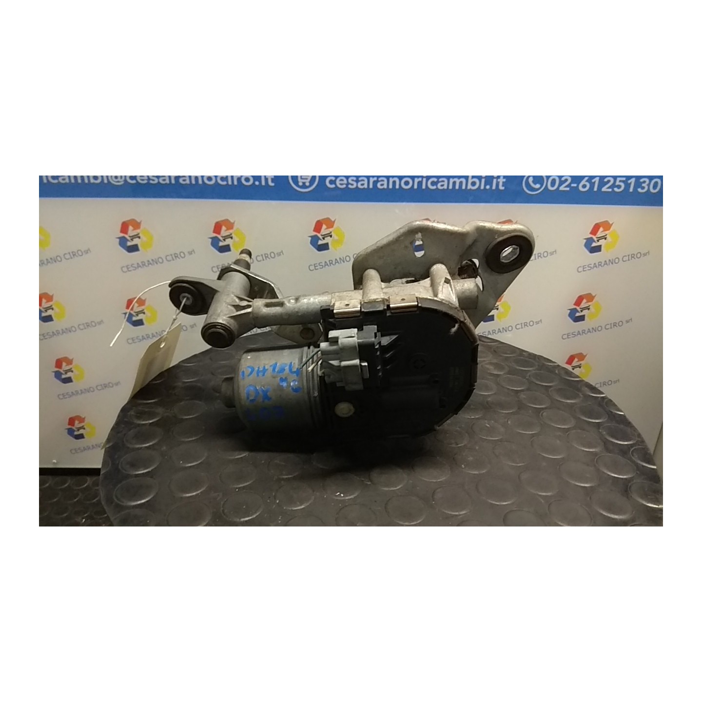 MECCANISMO TERGIPARABREZZA CON MOTORINO DX 282 PEUGEOT 407 (03/04-03/12) 9HZ NB3753017029004DX