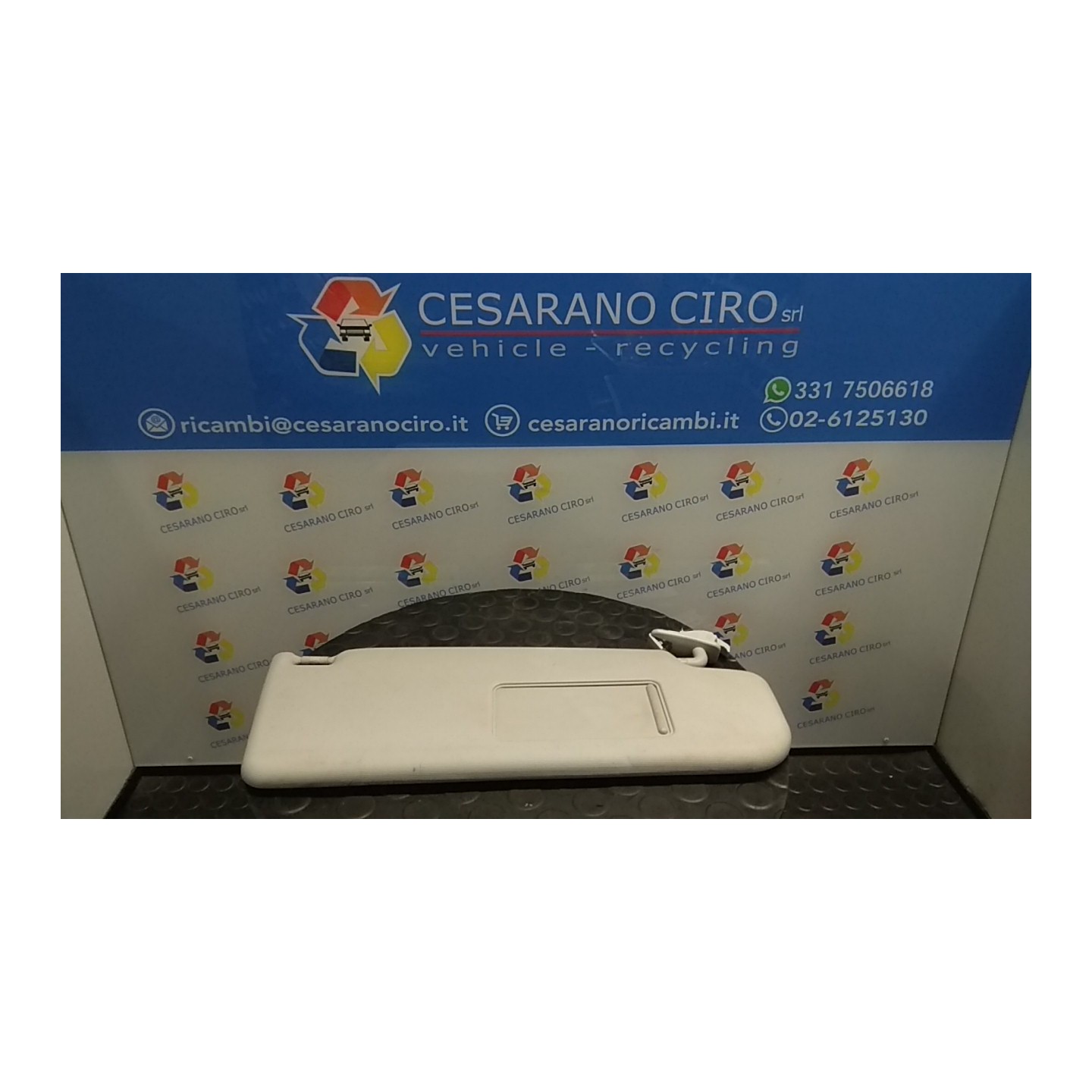 ALETTA PARASOLE PARABREZZA DX. 295 SKODA FABIA (54) (04/07-) CAY 5J1857552AA2F4