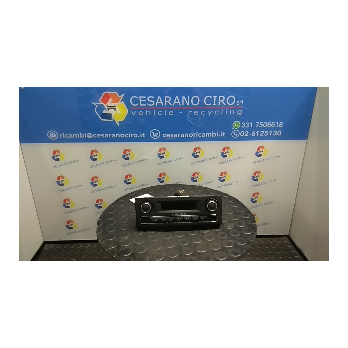 BLOCCO COMANDO CLIMATIZZAZIONE 298 SKODA FABIA (54) (04/07-) CAY 5J0907044CWHS