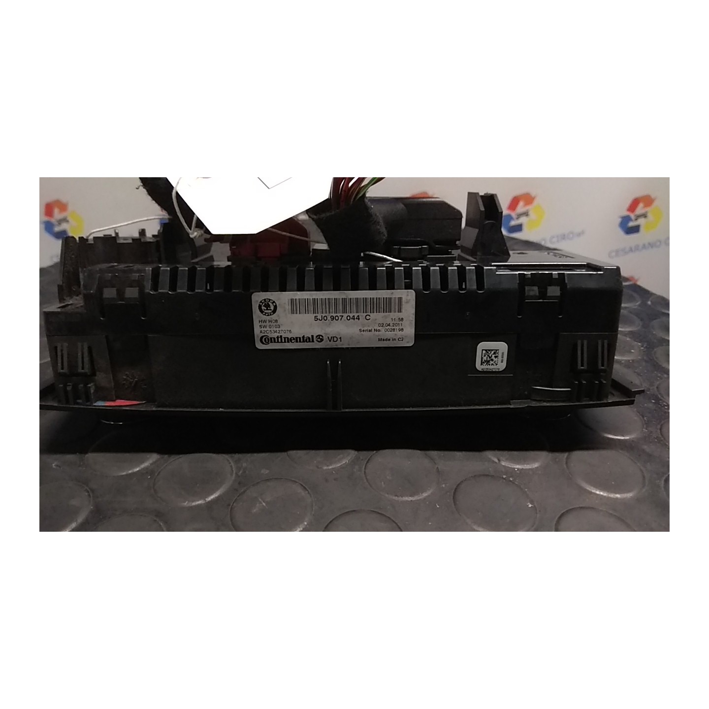 BLOCCO COMANDO CLIMATIZZAZIONE 298 SKODA FABIA (54) (04/07-) CAY 5J0907044CWHS
