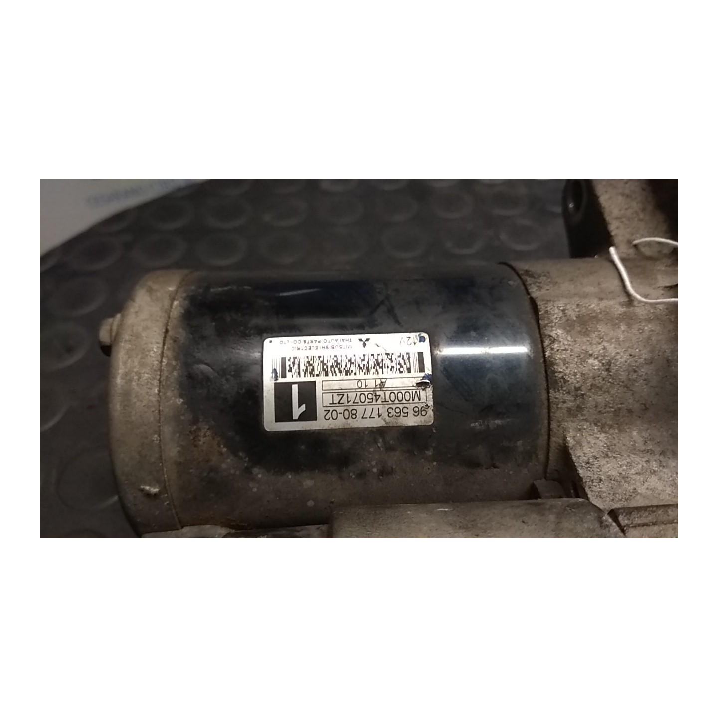 MOTORINO AVVIAMENTO 075 FIAT FIORINO (3N) (10/07-04/16) KFT 9609313280