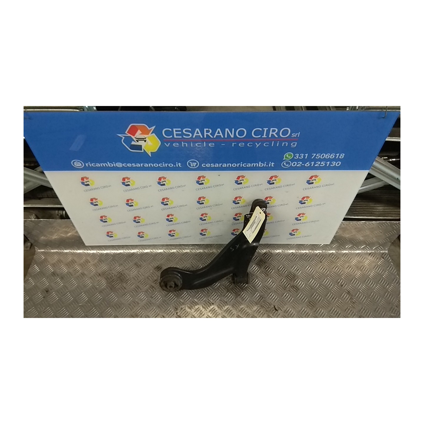 BRACCIO OSCILLANTE SOSP. ANT. SX. 114 JAGUAR X-TYPE (02/01-05/10) 6B C2S46699