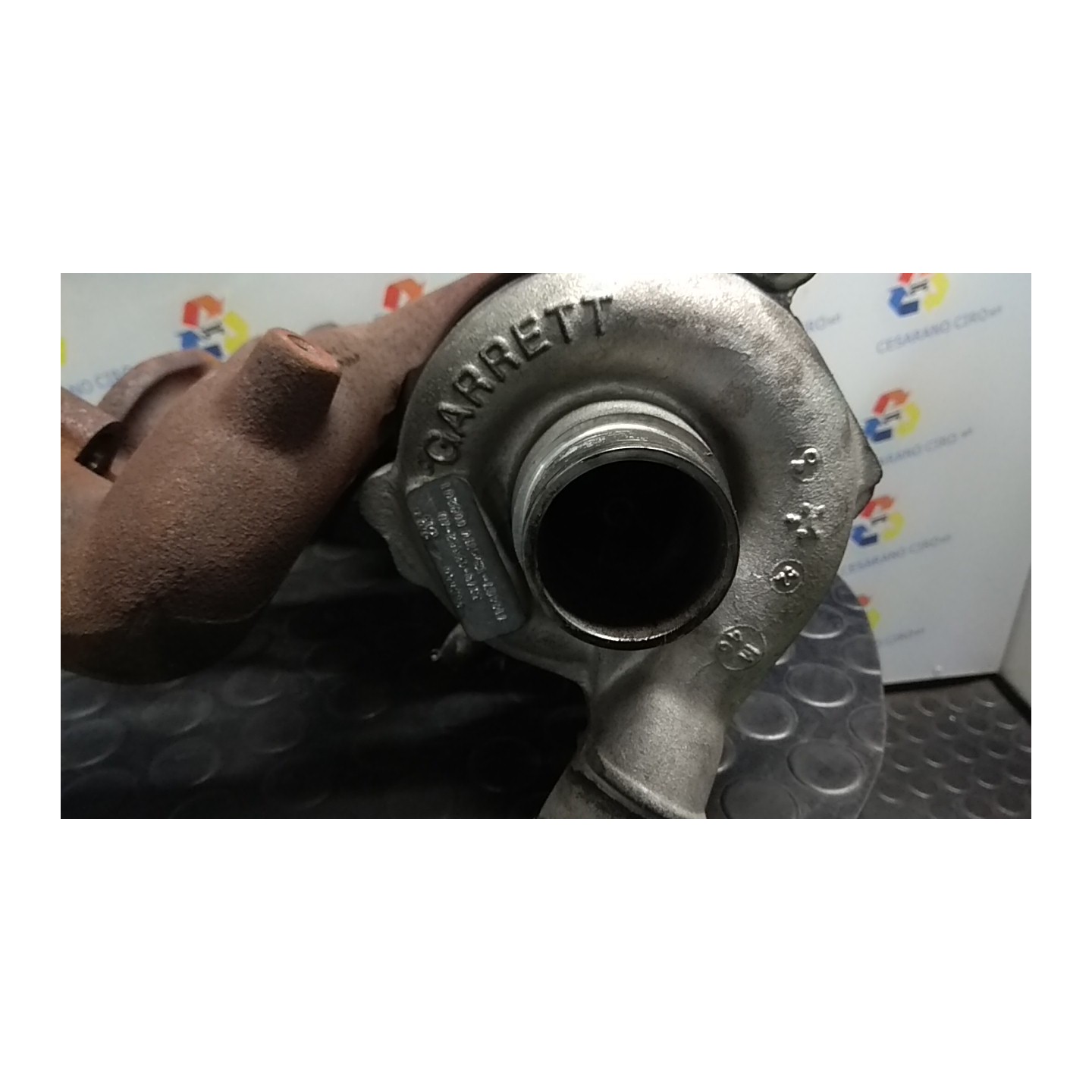 TURBOCOMPRESSORE C/COLLETTORE SCARICO C/ATTUAT.AZION.ELETTR. 133 JAGUAR X-TYPE (02/01-05/10) 6B JDE11405