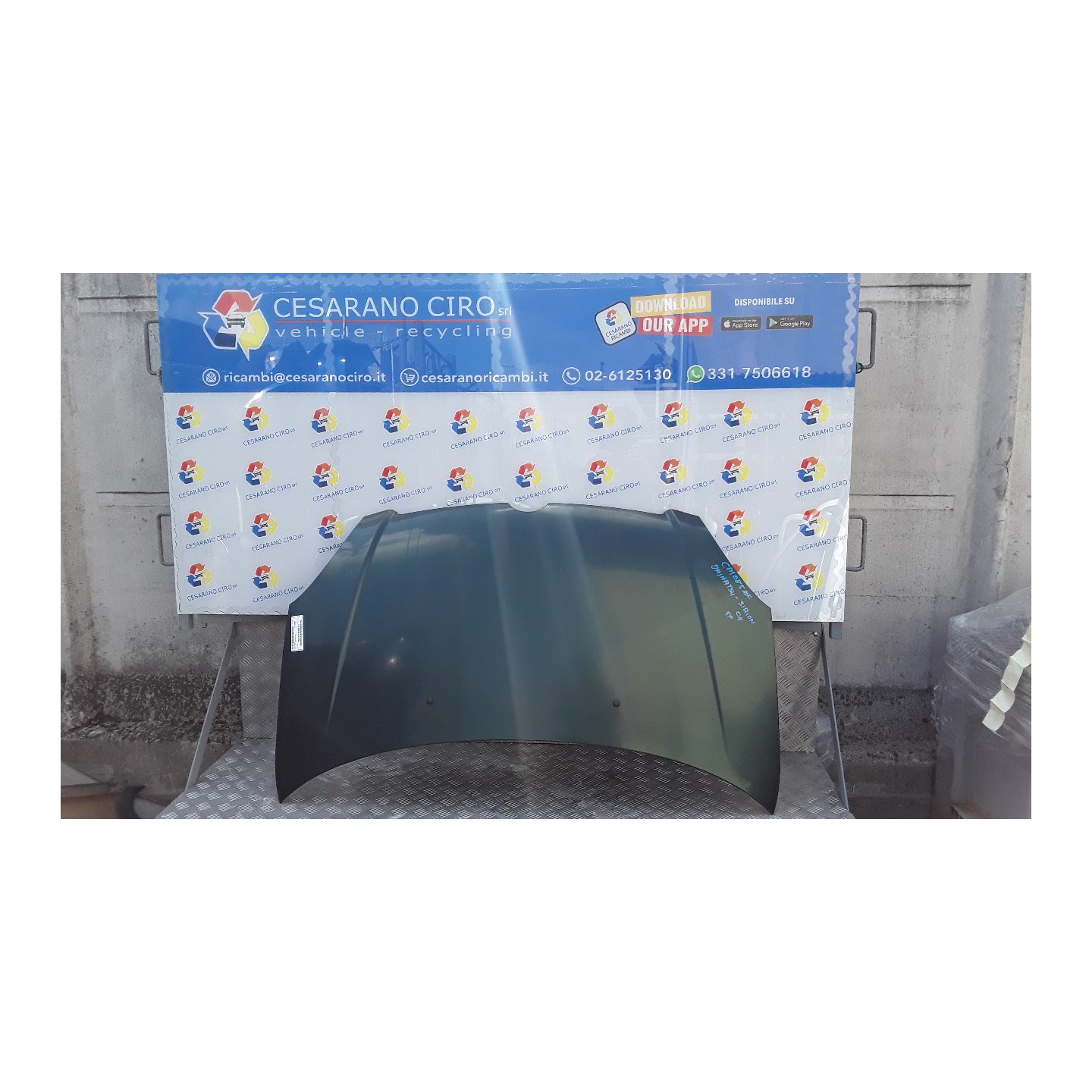 COFANO ANT. 194 DAIHATSU SIRION 1A SERIE (07/98-01/05) K3 5330197405000