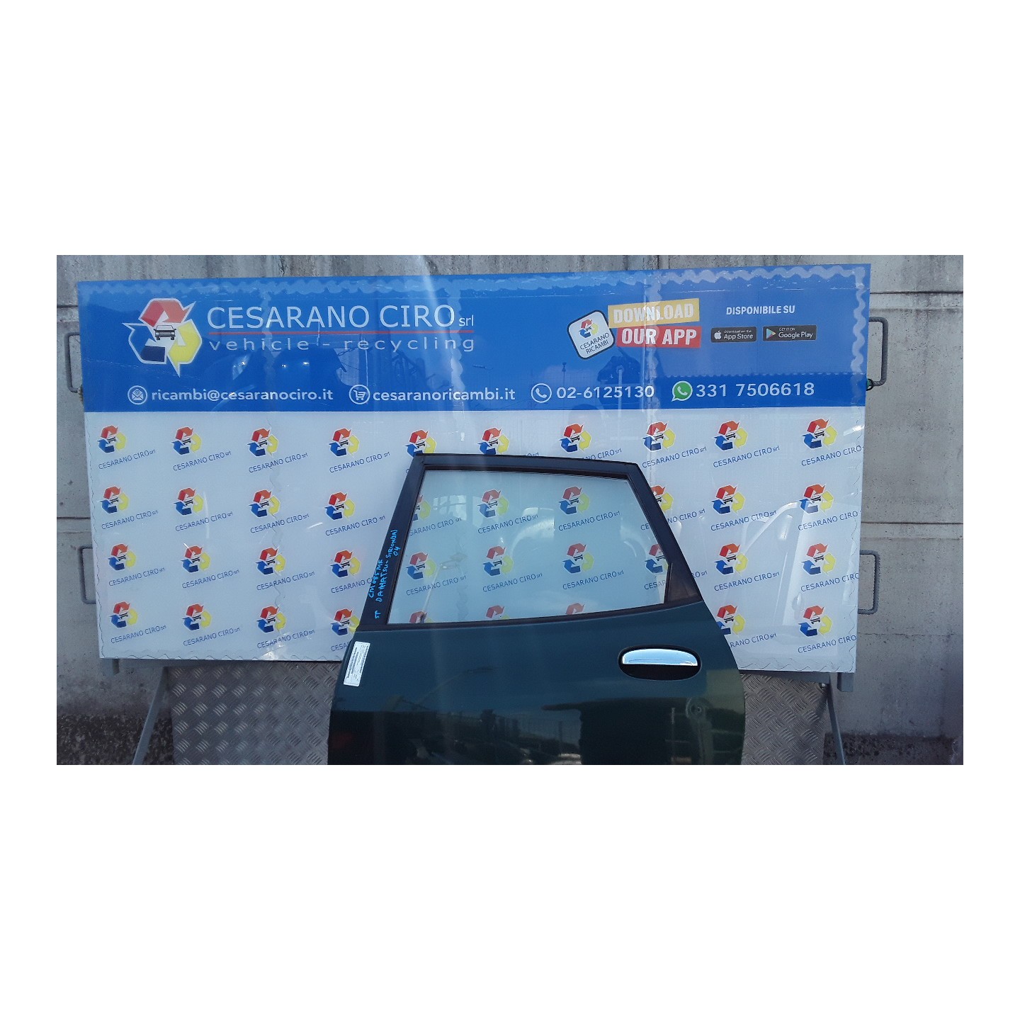 PORTA POST. SX. 050 DAIHATSU SIRION 1A SERIE (07/98-01/05) K3 6700497201000