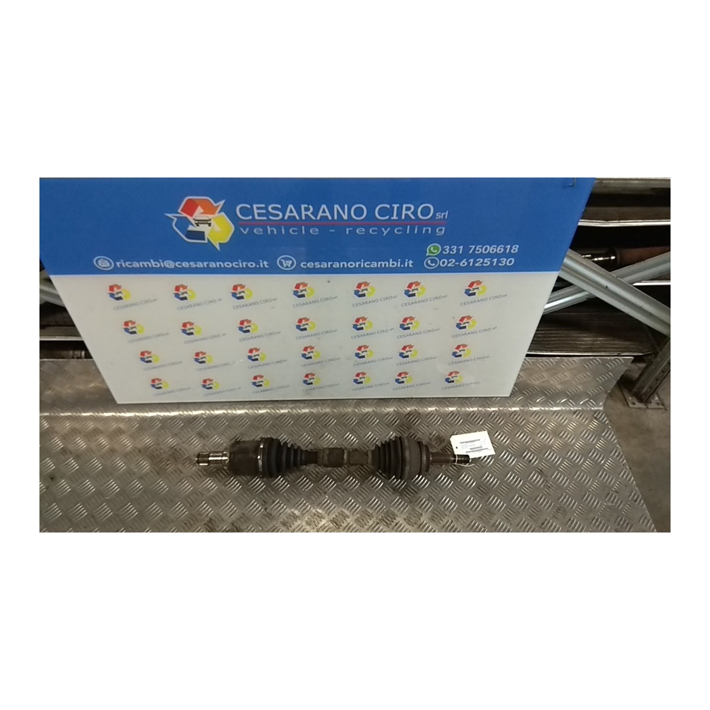 SEMIALBERO ANT. SX. 167 TOYOTA AVENSIS VERSO (09/01-11/03) 1CDFTV 4342044070