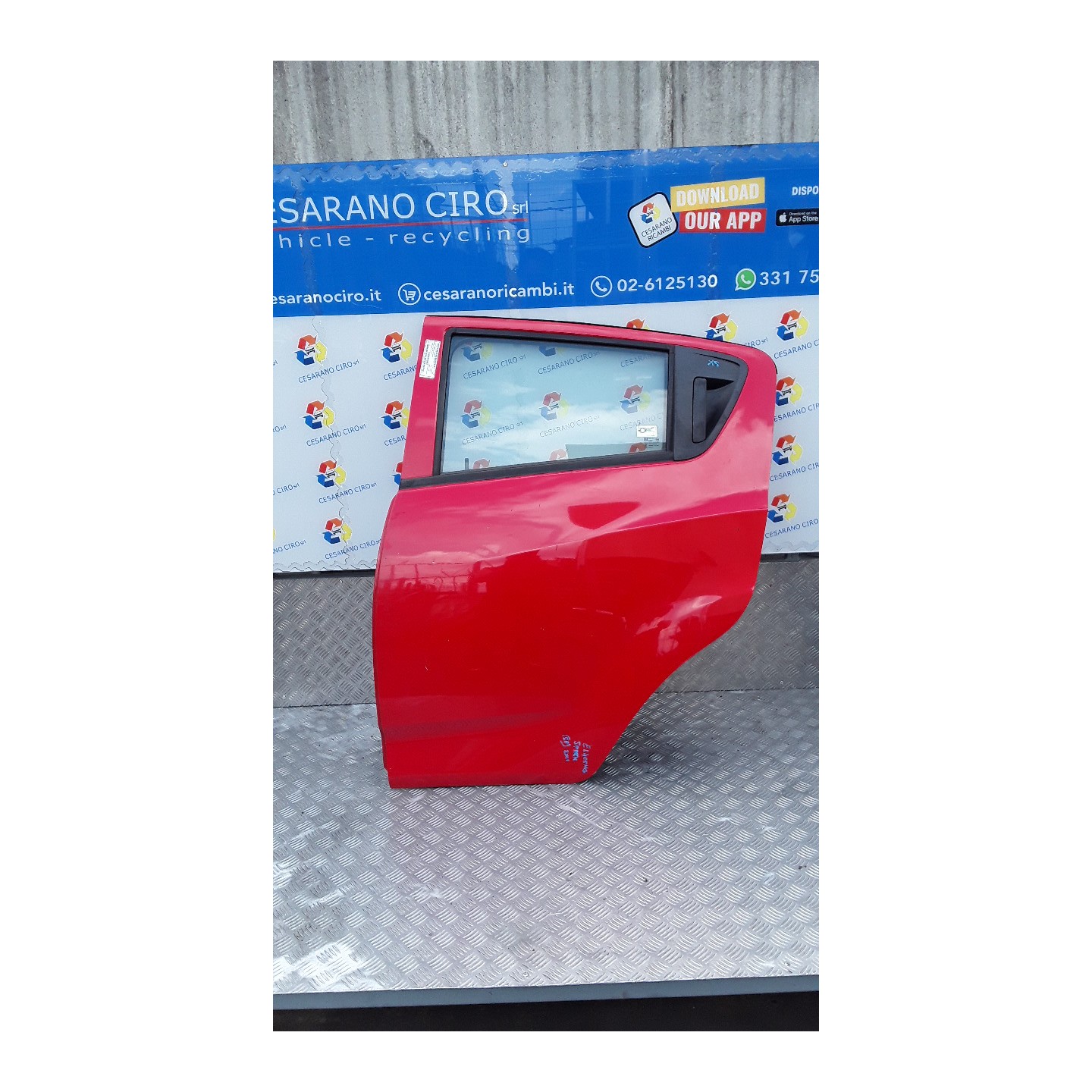 PORTA POST. SX. 013 CHEVROLET (DAEWOO) SPARK (M300) (01/10-12/15) B10D1 95951605