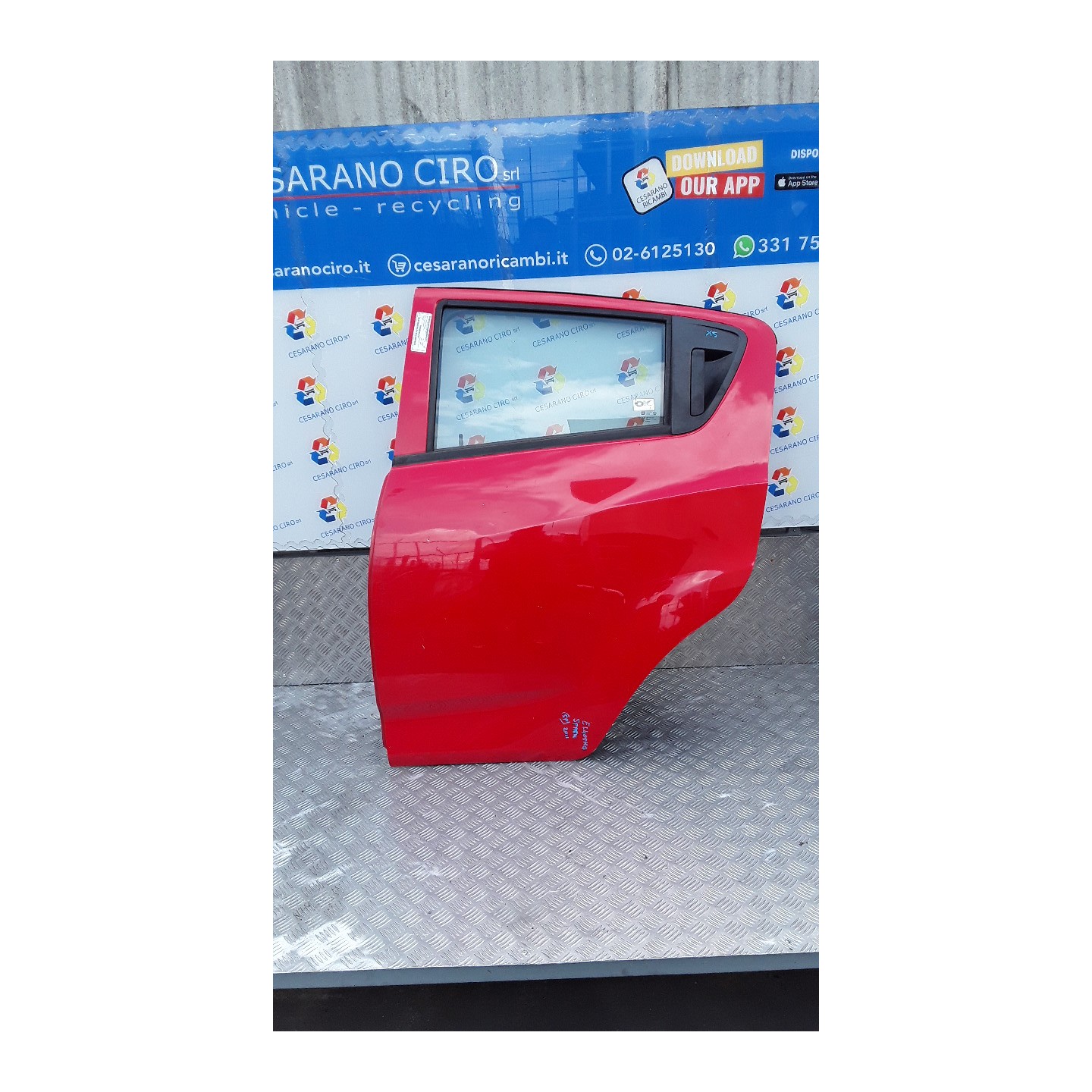 PORTA POST. SX. 013 CHEVROLET (DAEWOO) SPARK (M300) (01/10-12/15) B10D1 95951605