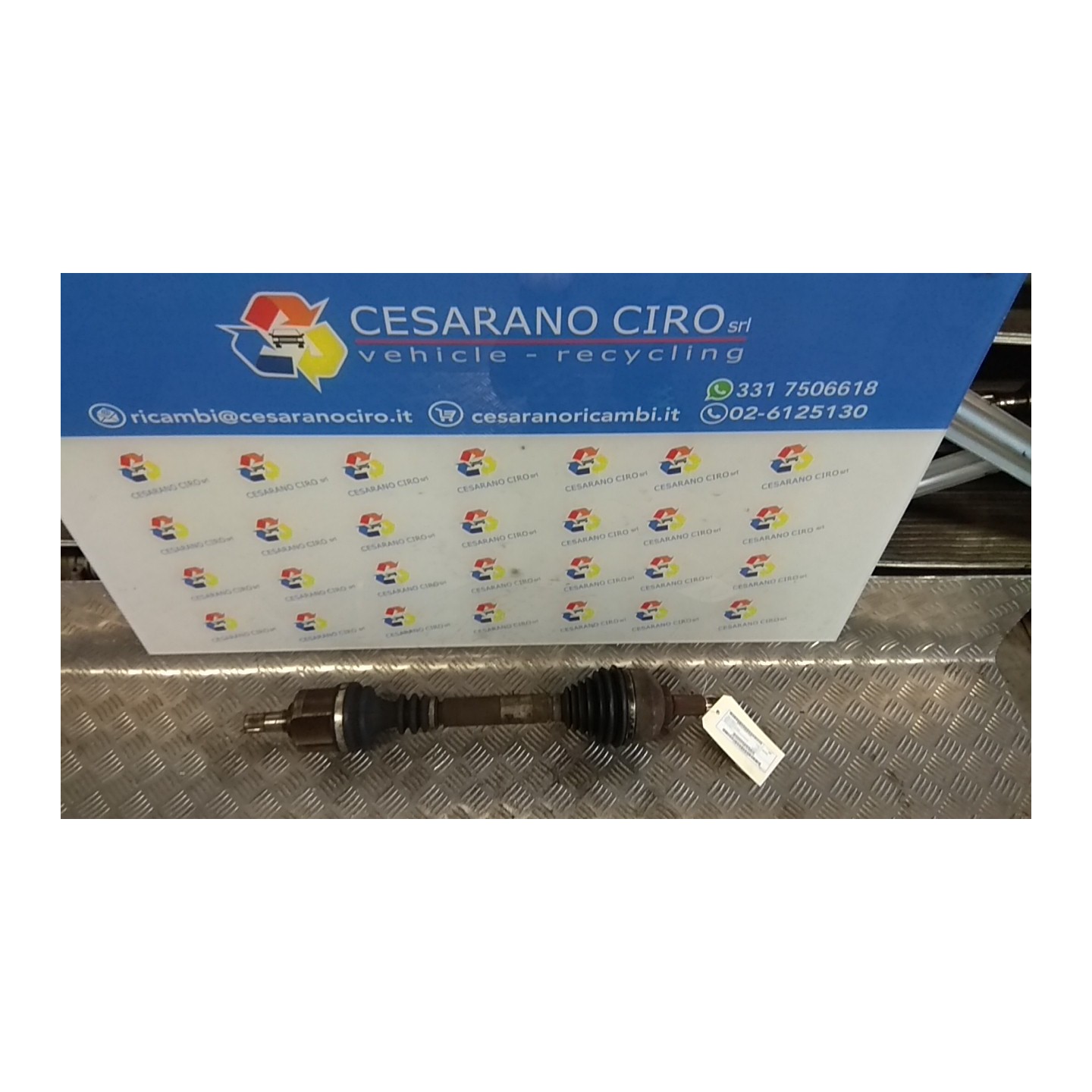 SEMIALBERO ANT. COMPL. SX. 052 RENAULT ESPACE 3A SERIE (11/02-04/06) G9TK7 8200470133