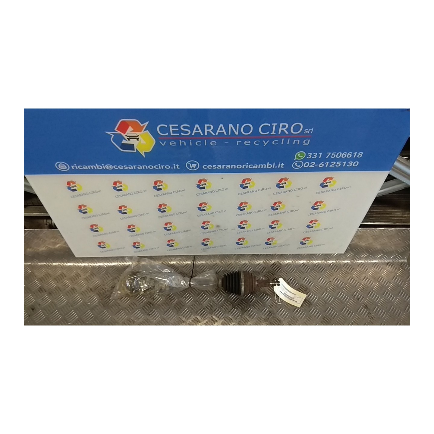 SEMIALBERO ANT. COMPL. SX. 055 RENAULT MEGANE C+C 2A SERIE (02/06-) K4MD8 8200690053