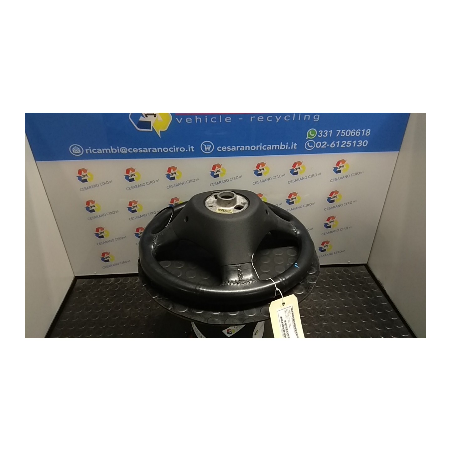 VOLANTE NERO 03-04 128 AUDI A4 (8E) (11/00-11/04) ALT 8E0419091BR6PS