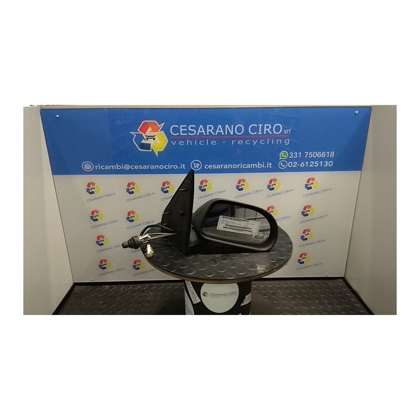 RETROVISORE EST. DX 035 FIAT MAREA (03/99-09/03) 186A6000 NB2411006044033DX
