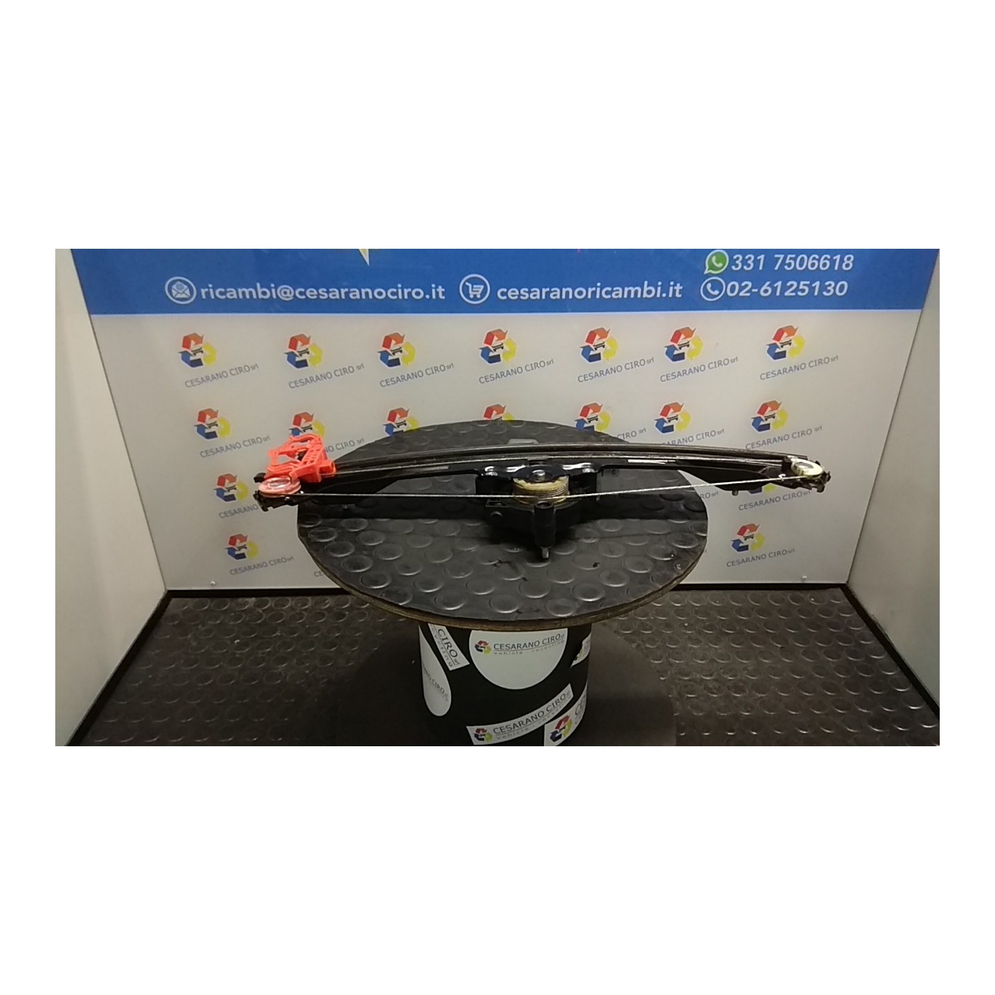 ALZACRISTALLO ELETTR. PORTA ANT. C/MOTORINO SX. 057 FIAT BRAVO (3L) (01/07-03/10) 198A2000 51827394